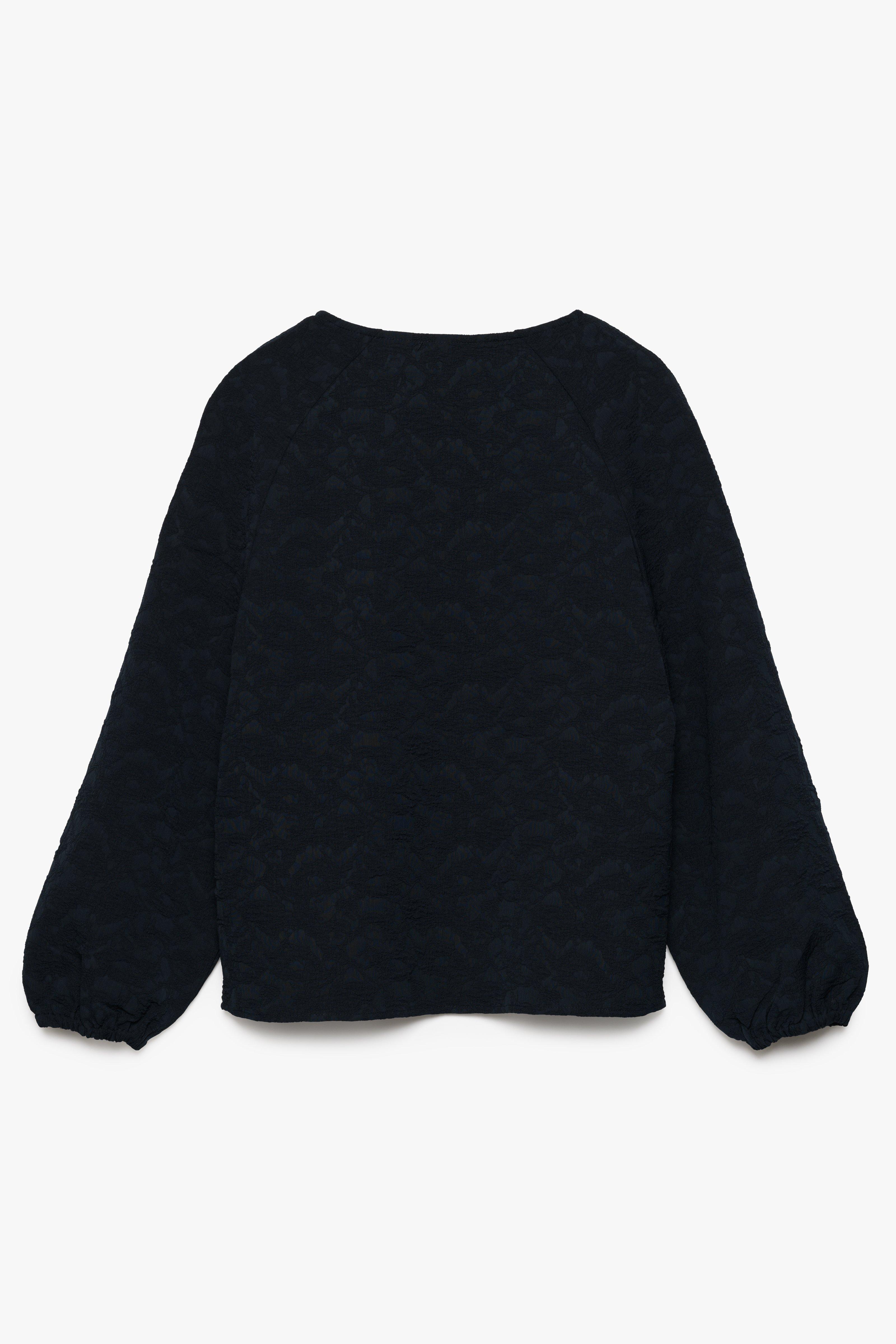 CKS - SVEANA - blouse korte mouwen - donkerblauw