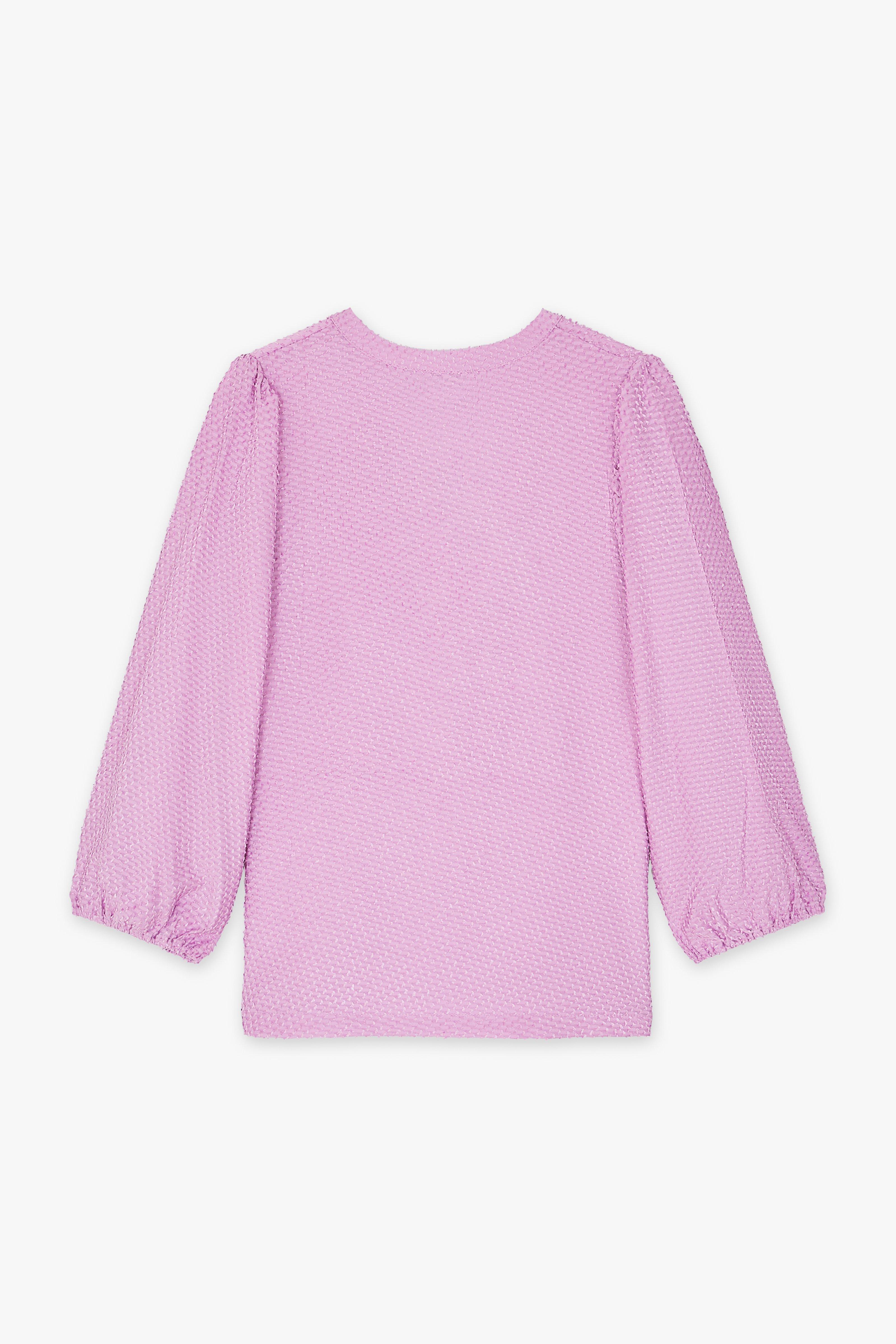 CKS - BULANI - blouse korte mouwen - lichtroze