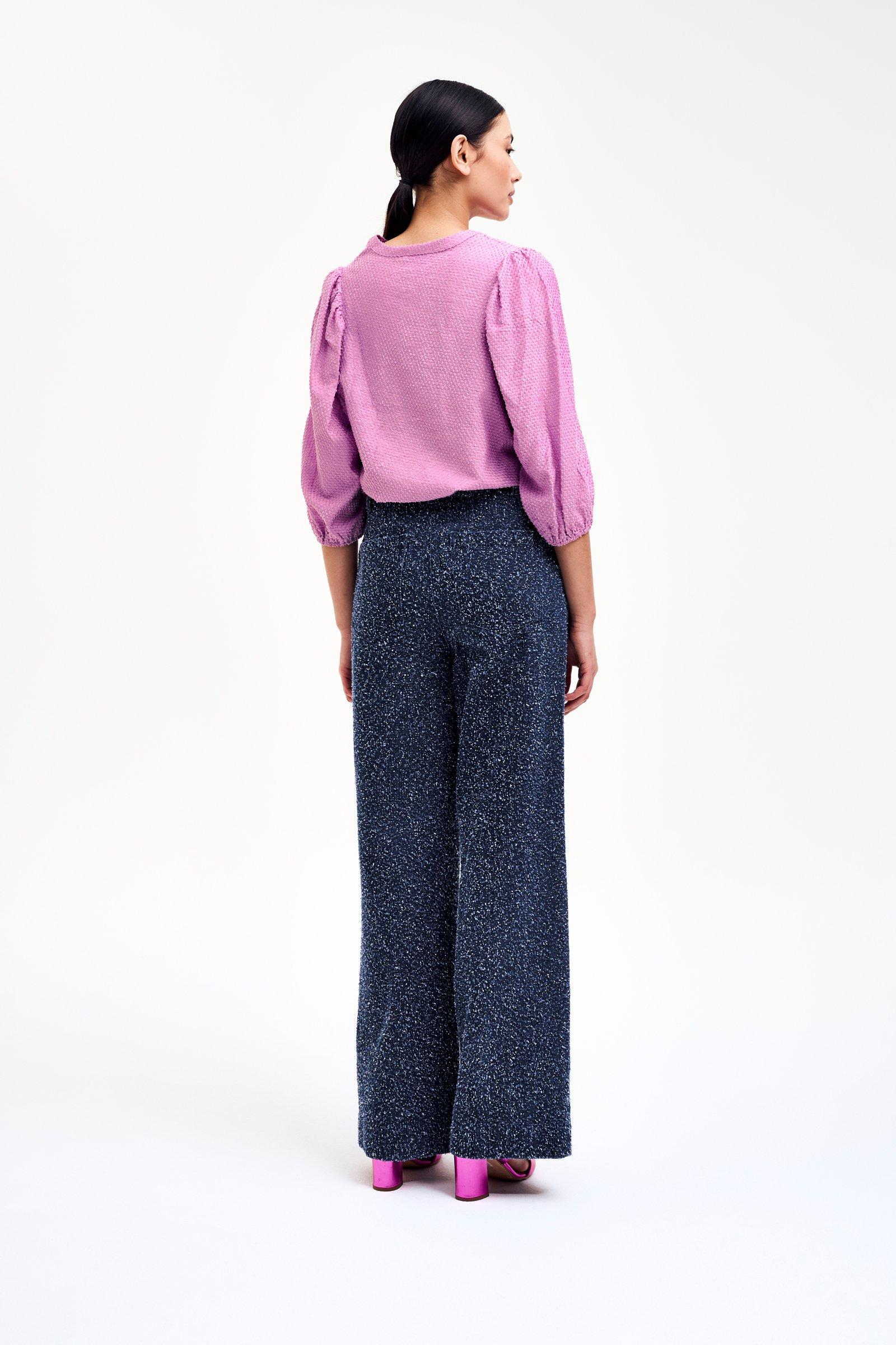 CKS - BULANI - blouse korte mouwen - lichtroze