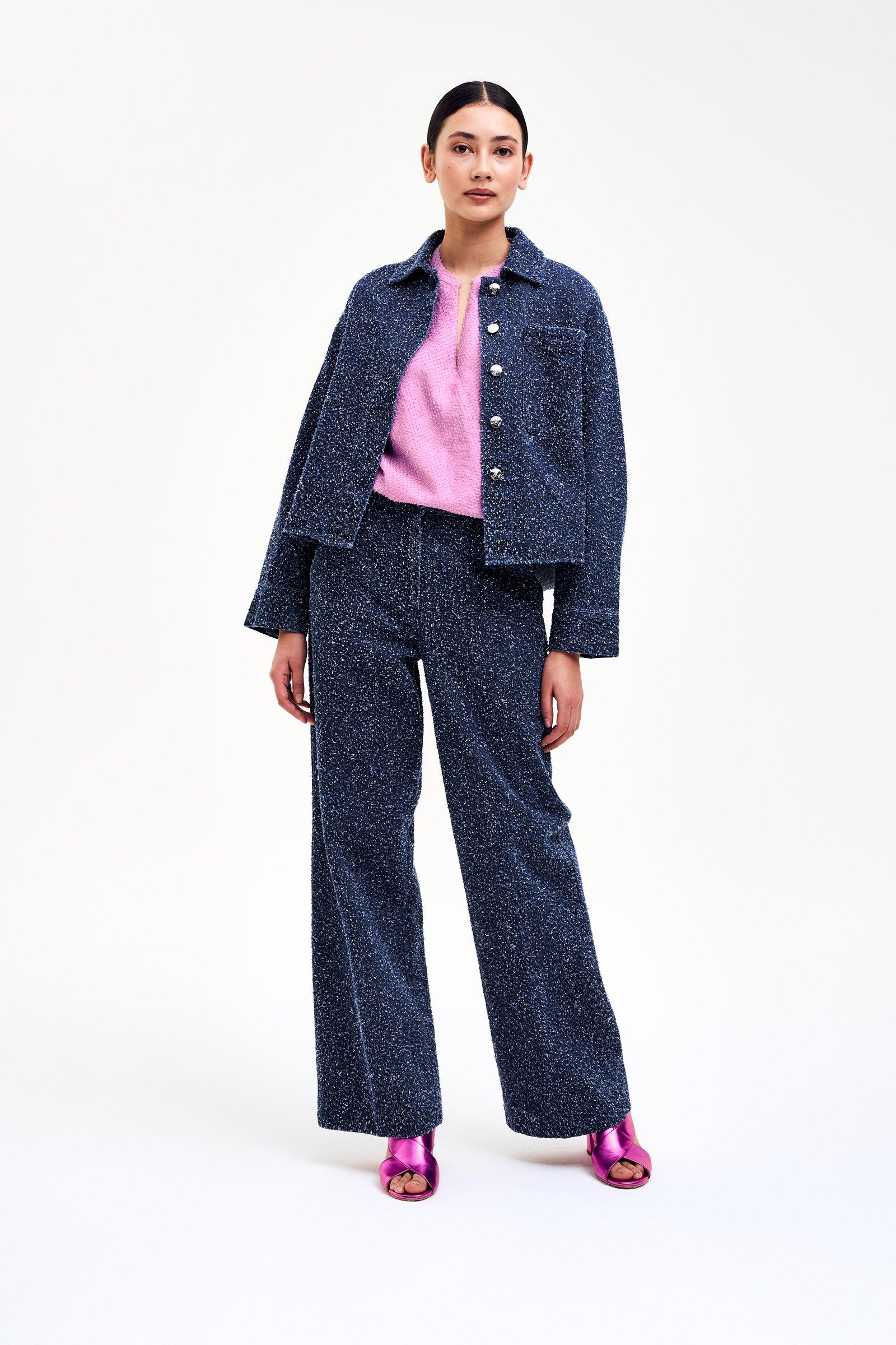 CKS - BULANI - blouse korte mouwen - lichtroze