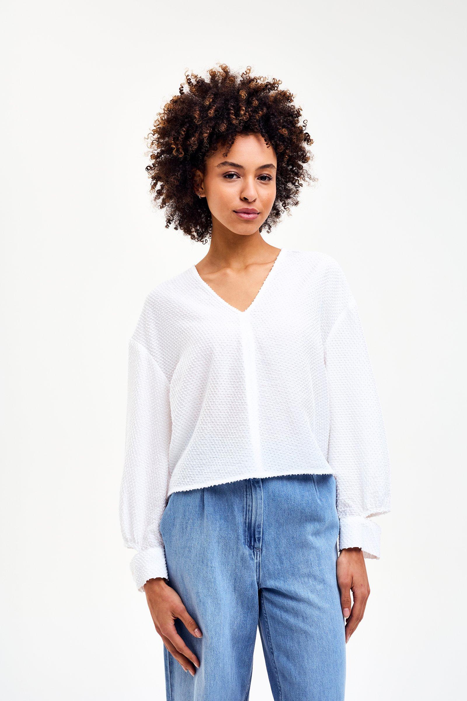 CKS - SUNNY - blouse short sleeves - light beige