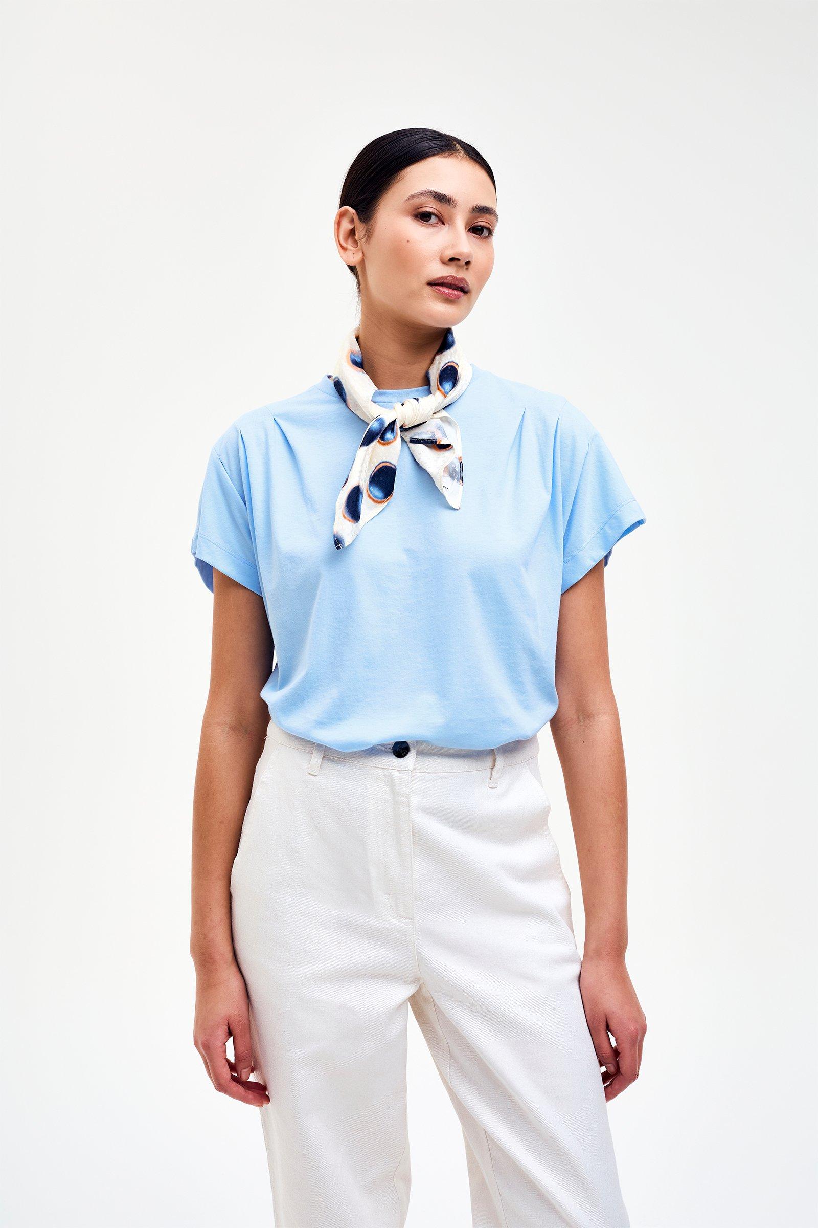 CKS - JAZZ - t-shirt à manches courtes - bleu clair
