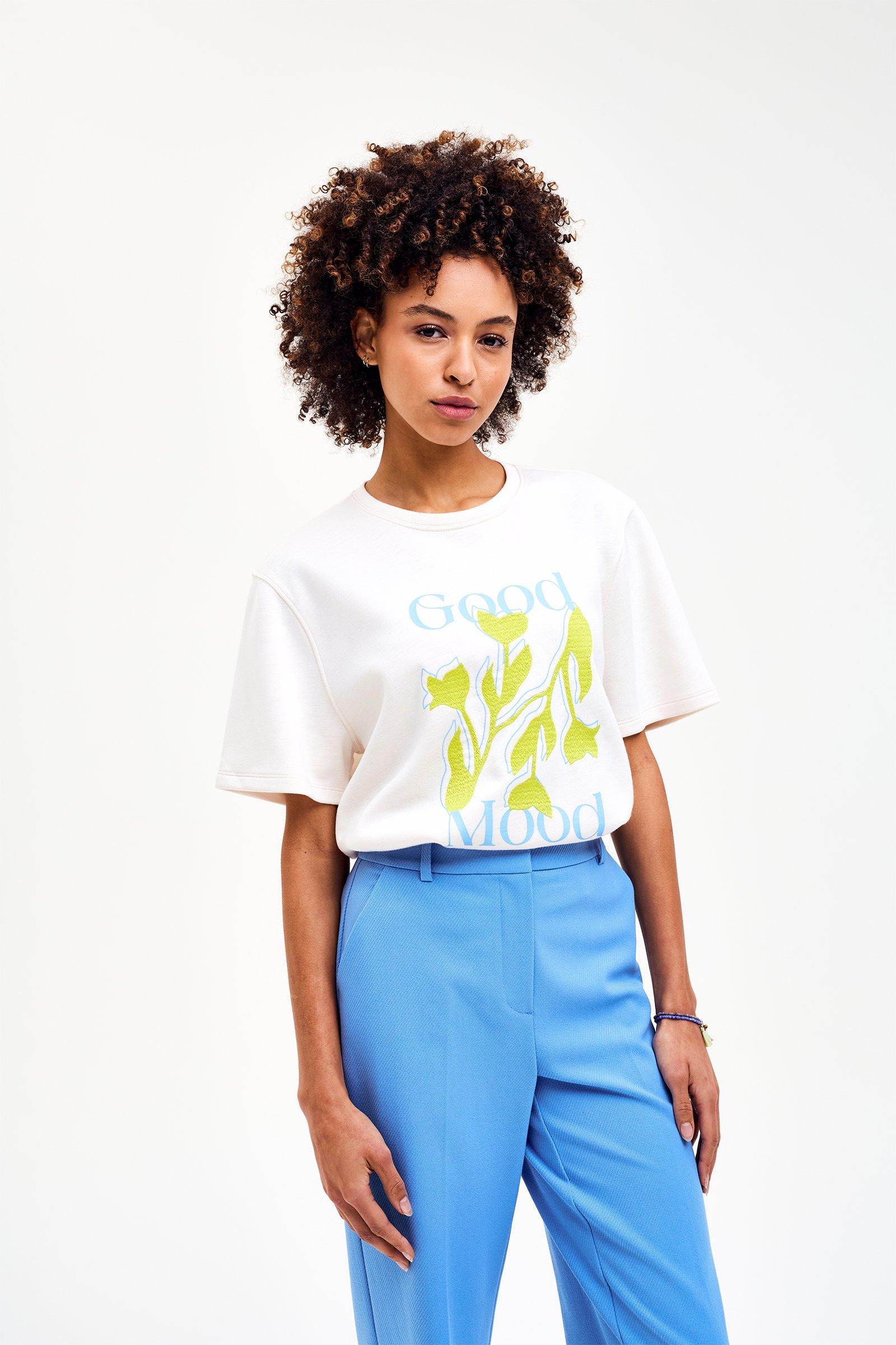 CKS - SARIA - t-shirt short sleeves - white