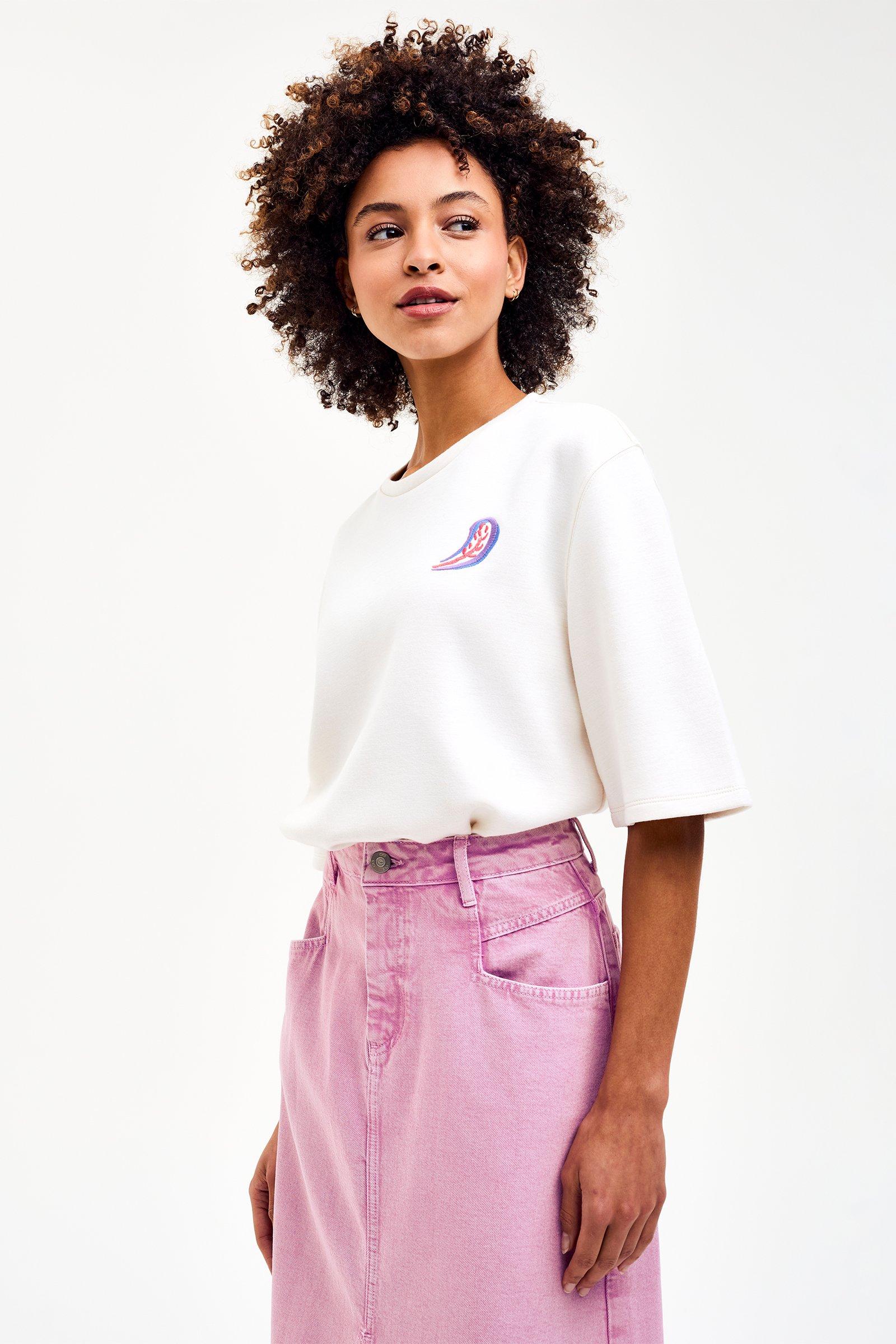 CKS - SARIMI - t-shirt short sleeves - light beige
