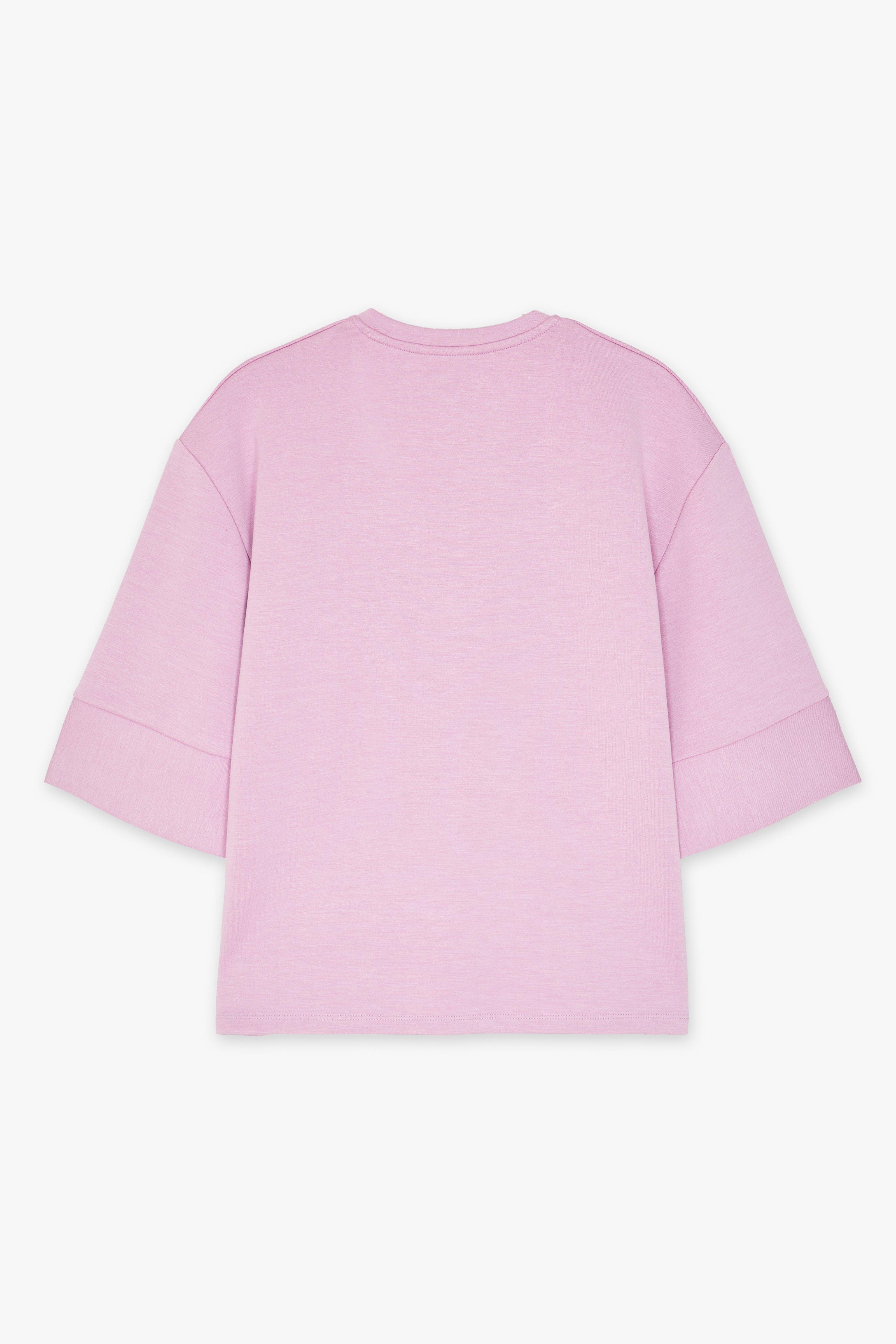 CKS - TIMESA - t-shirt short sleeves - light pink