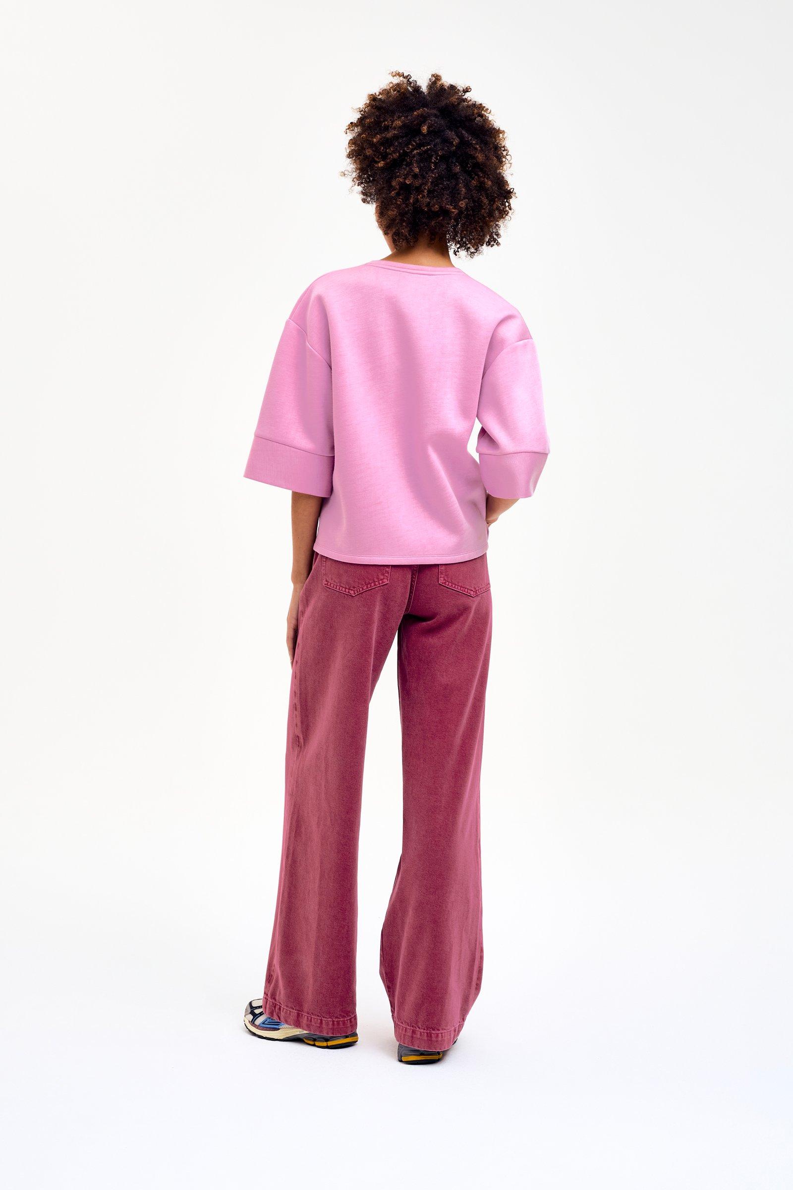 CKS - TIMESA - t-shirt short sleeves - light pink