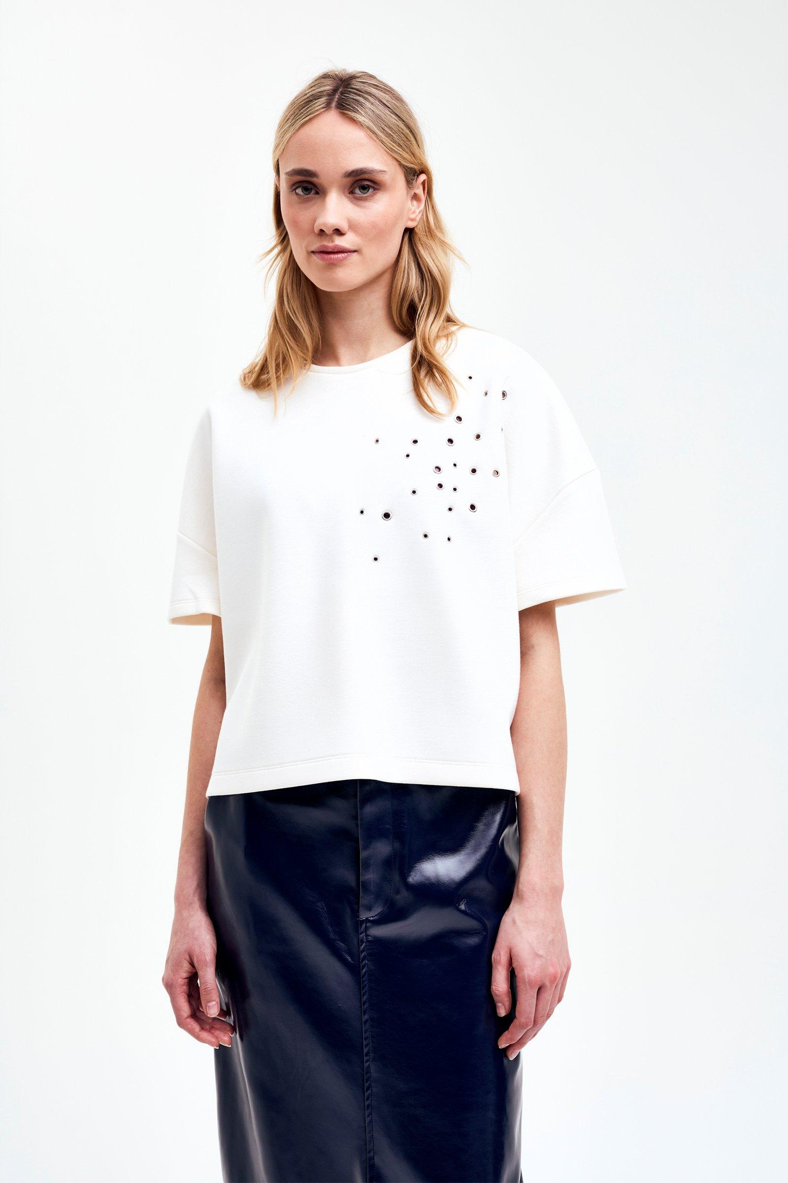 CKS - TIP - t-shirt short sleeves - light beige
