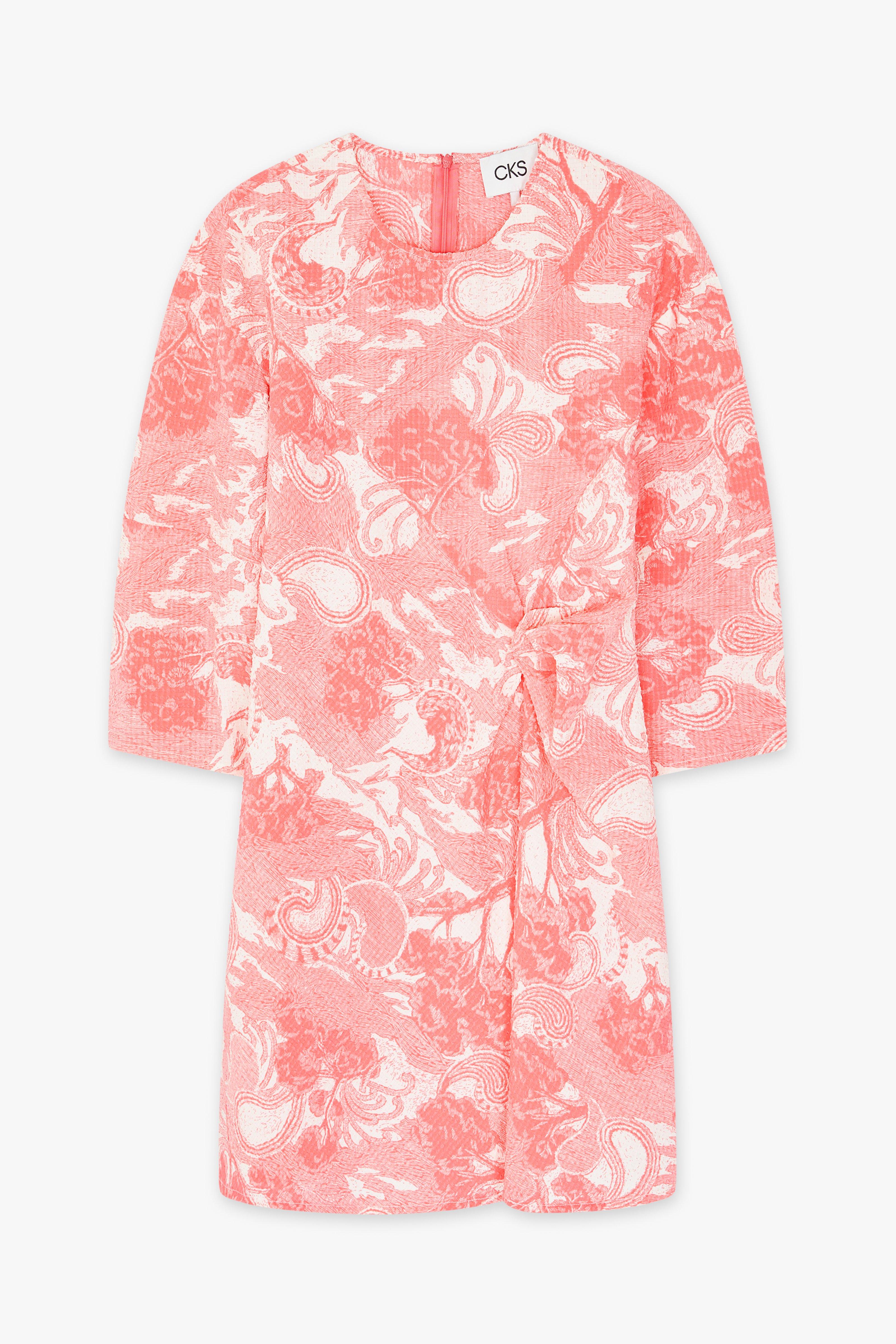 CKS - SIENNA - korte jurk - intens roze