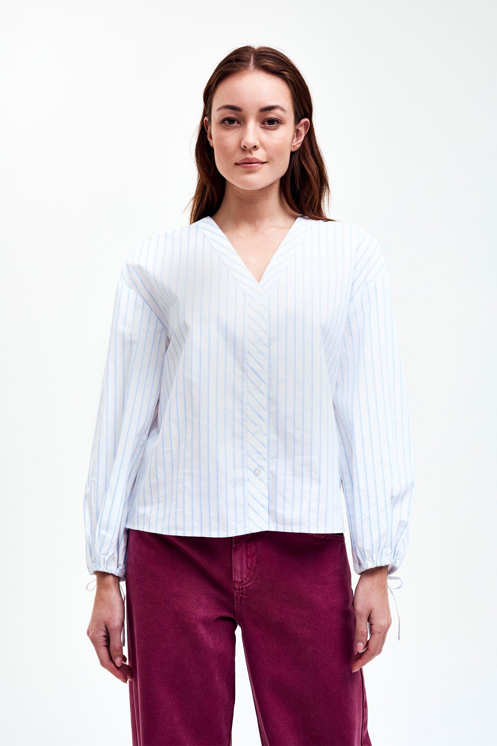 CKS - SONIC - Bluse Lange Ärmel - Hellblau