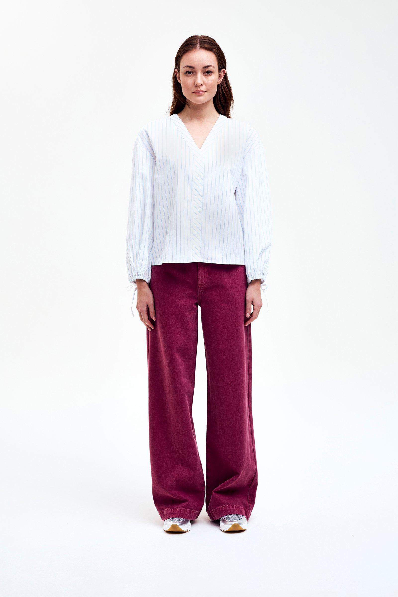 CKS - SONIC - blouse short sleeves - light blue