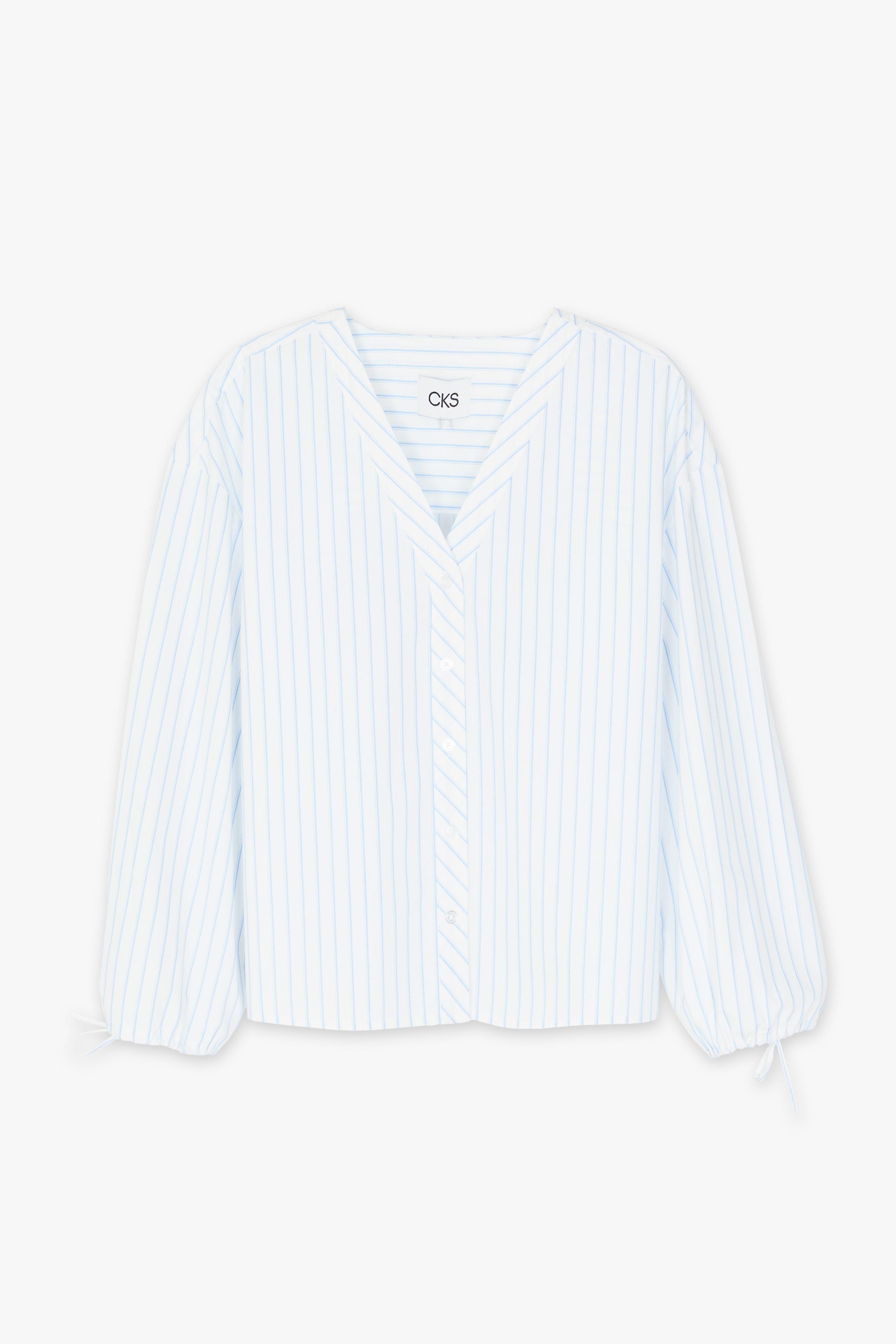 CKS - SONIC - Bluse Lange Ärmel - Hellblau