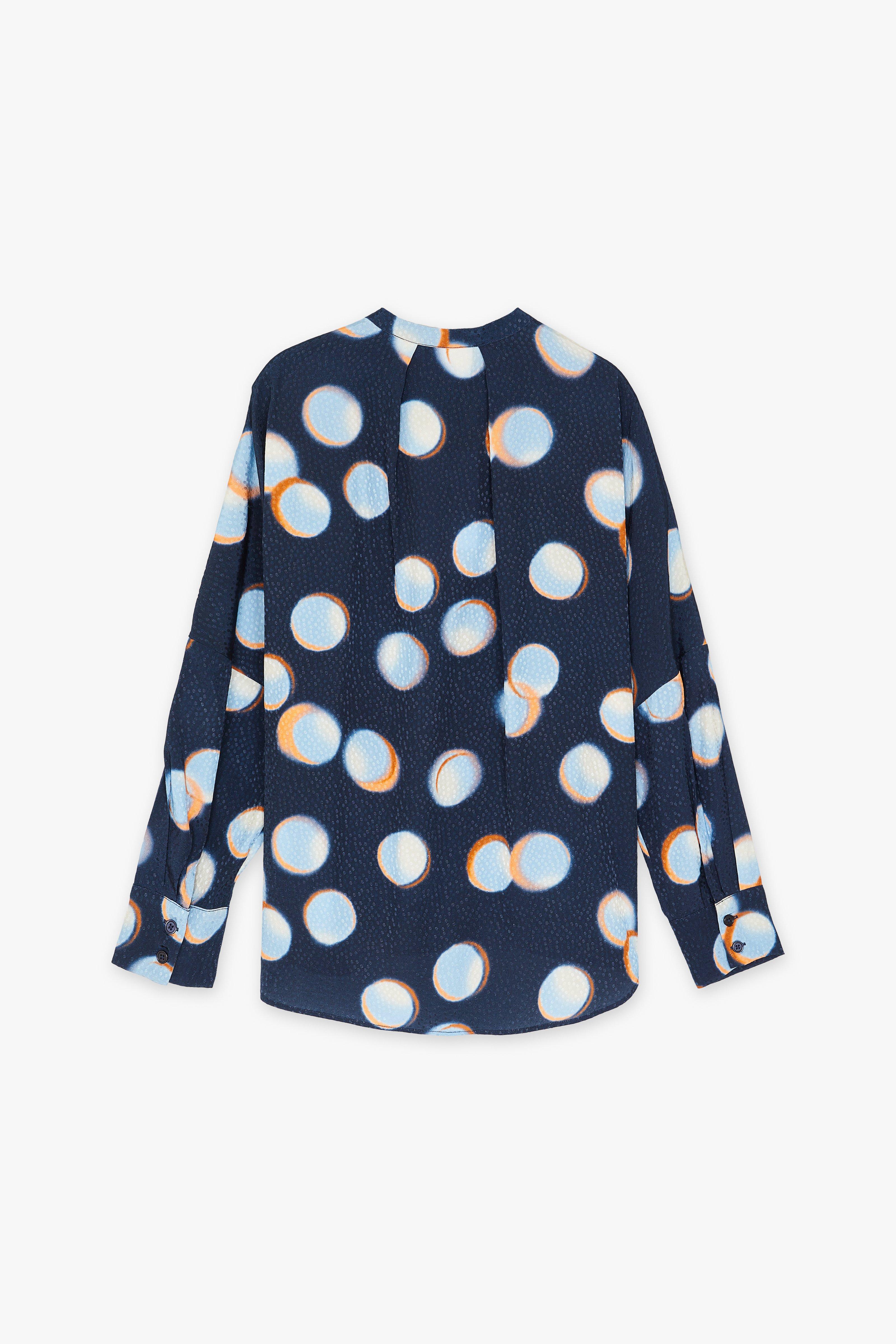 CKS - SAZNO - blouse short sleeves - dark blue