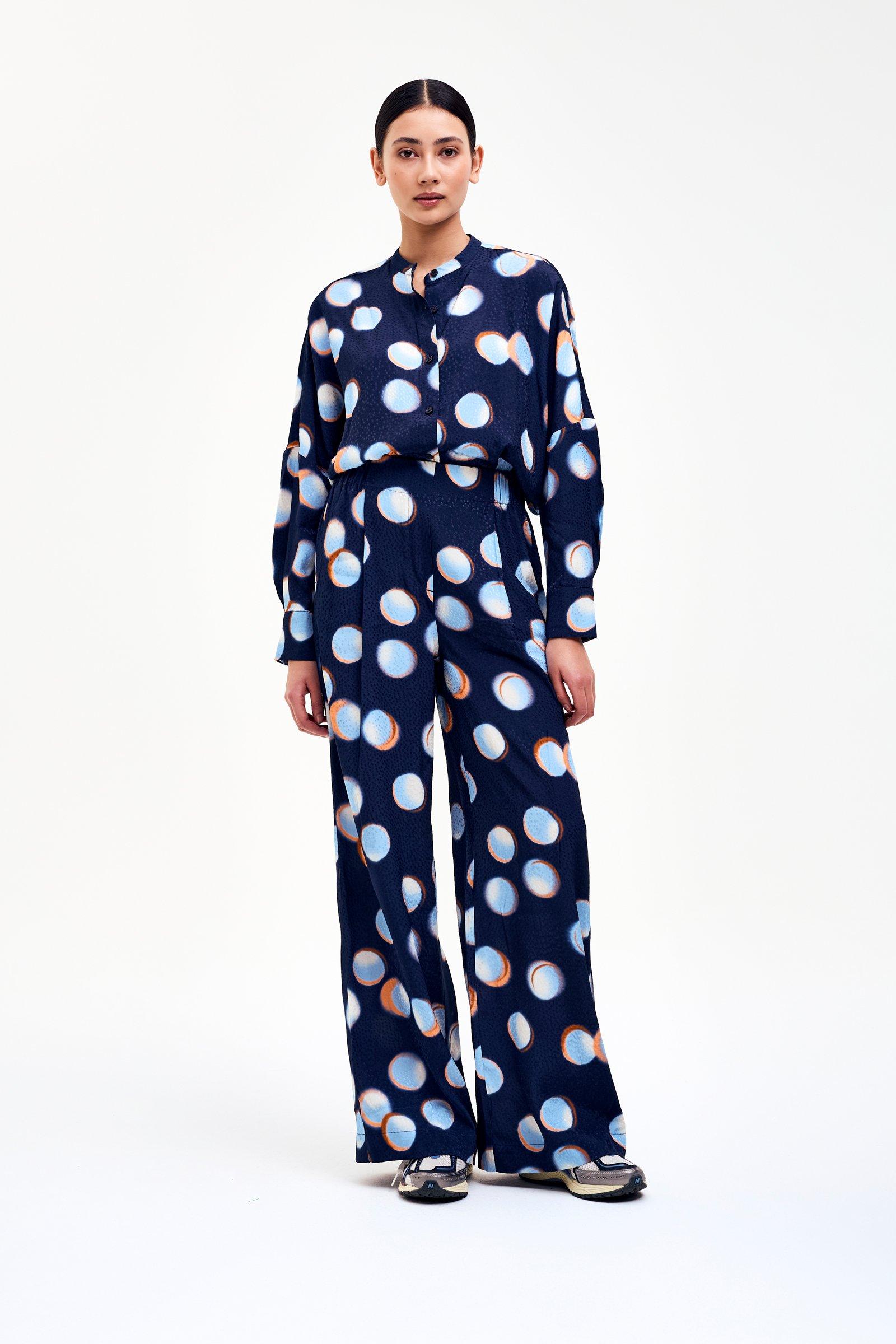 CKS - SAZNO - blouse short sleeves - dark blue