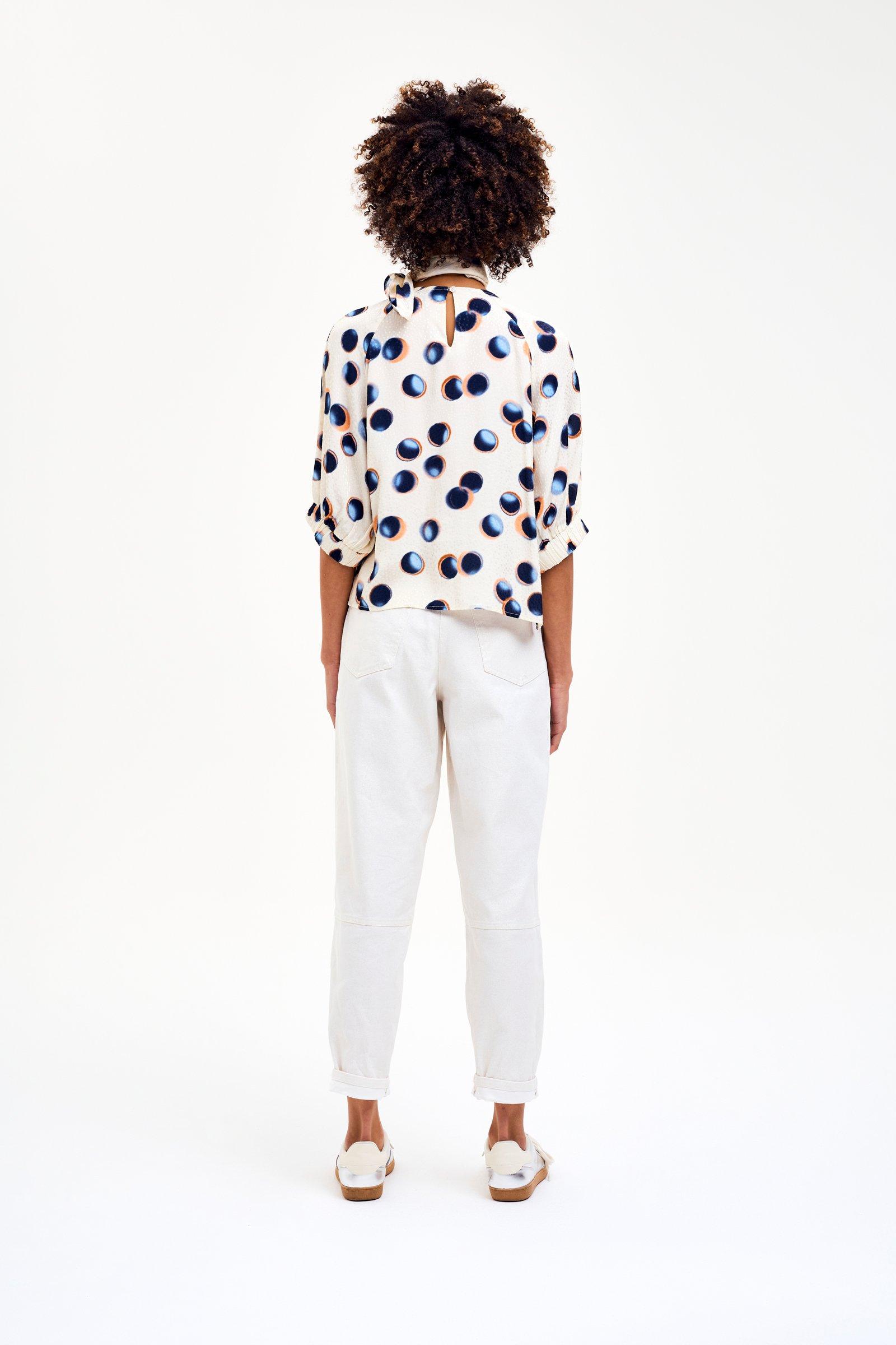 CKS - SERINA - blouse short sleeves - light beige