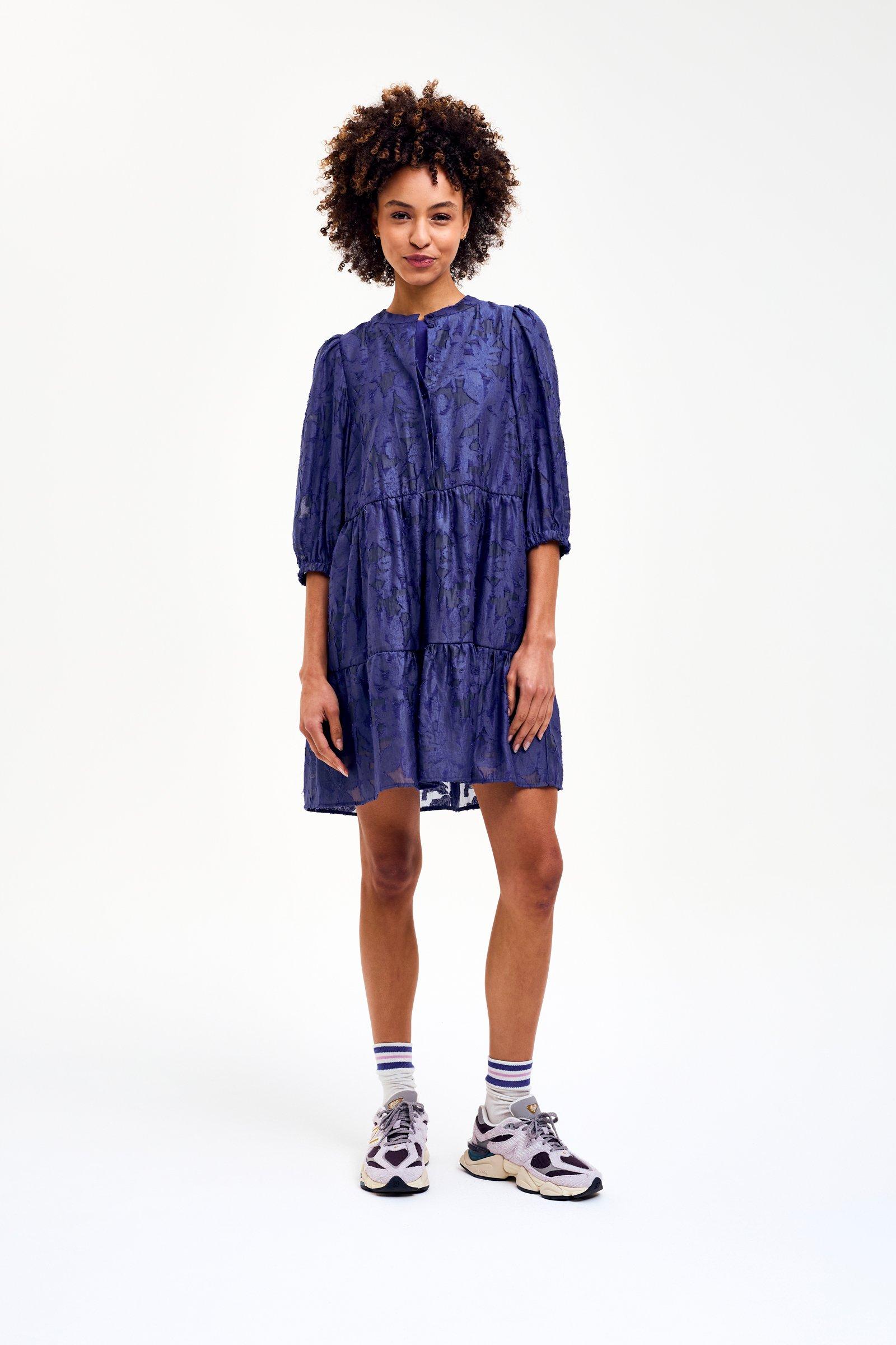 CKS - SHAYA - korte jurk - donkerblauw
