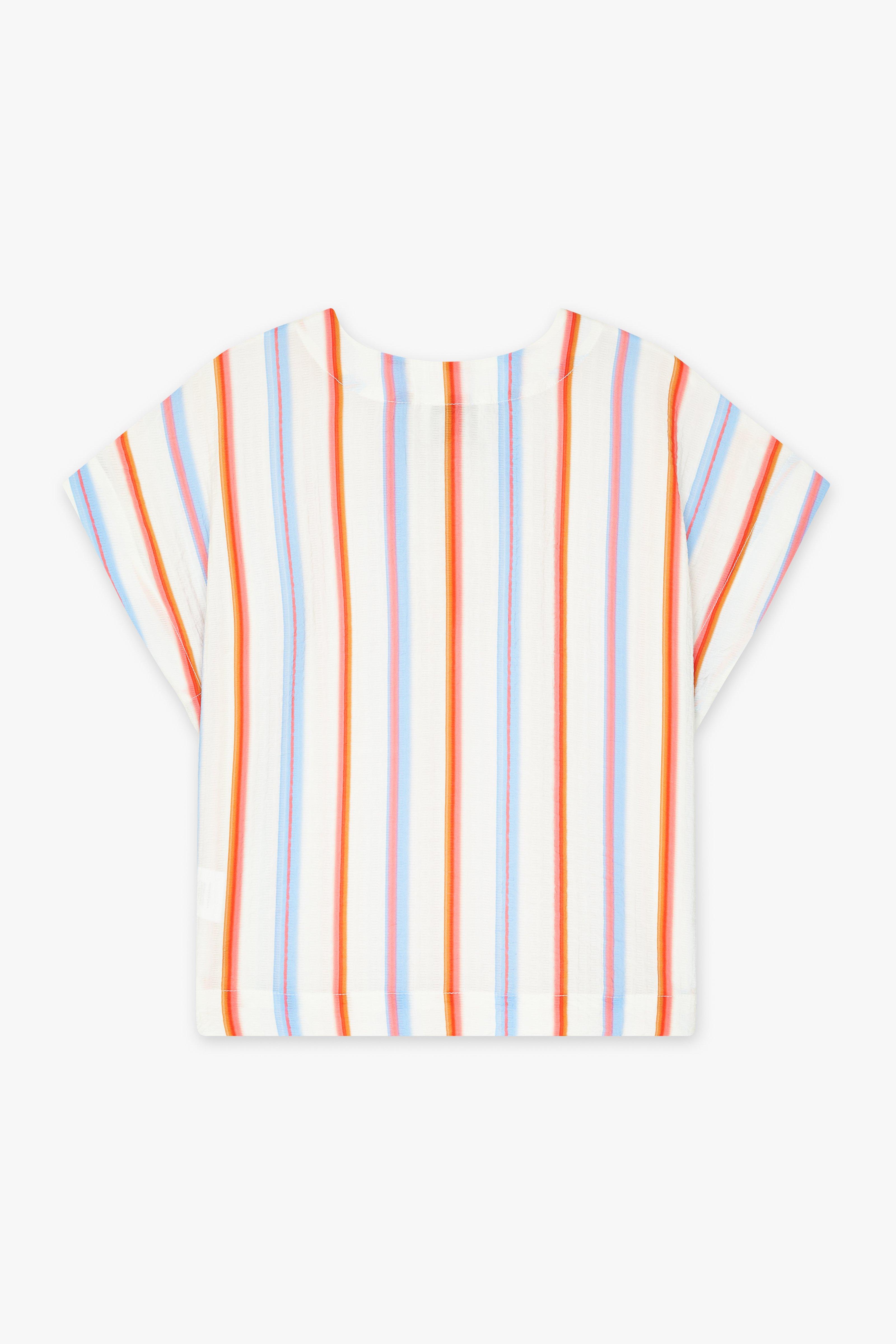 CKS - SABA - blouse lange mouwen - blauw