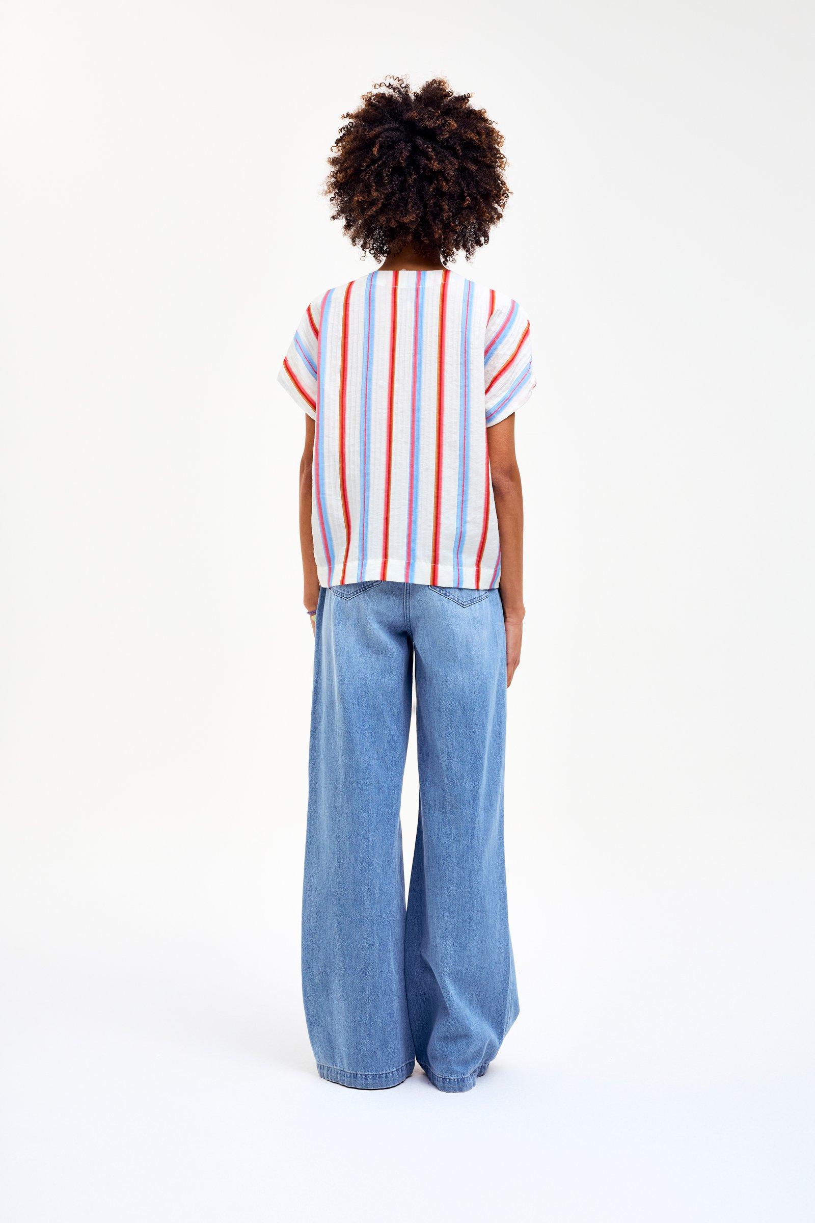 CKS - SABA - Bluse Lange Ärmel - Blau
