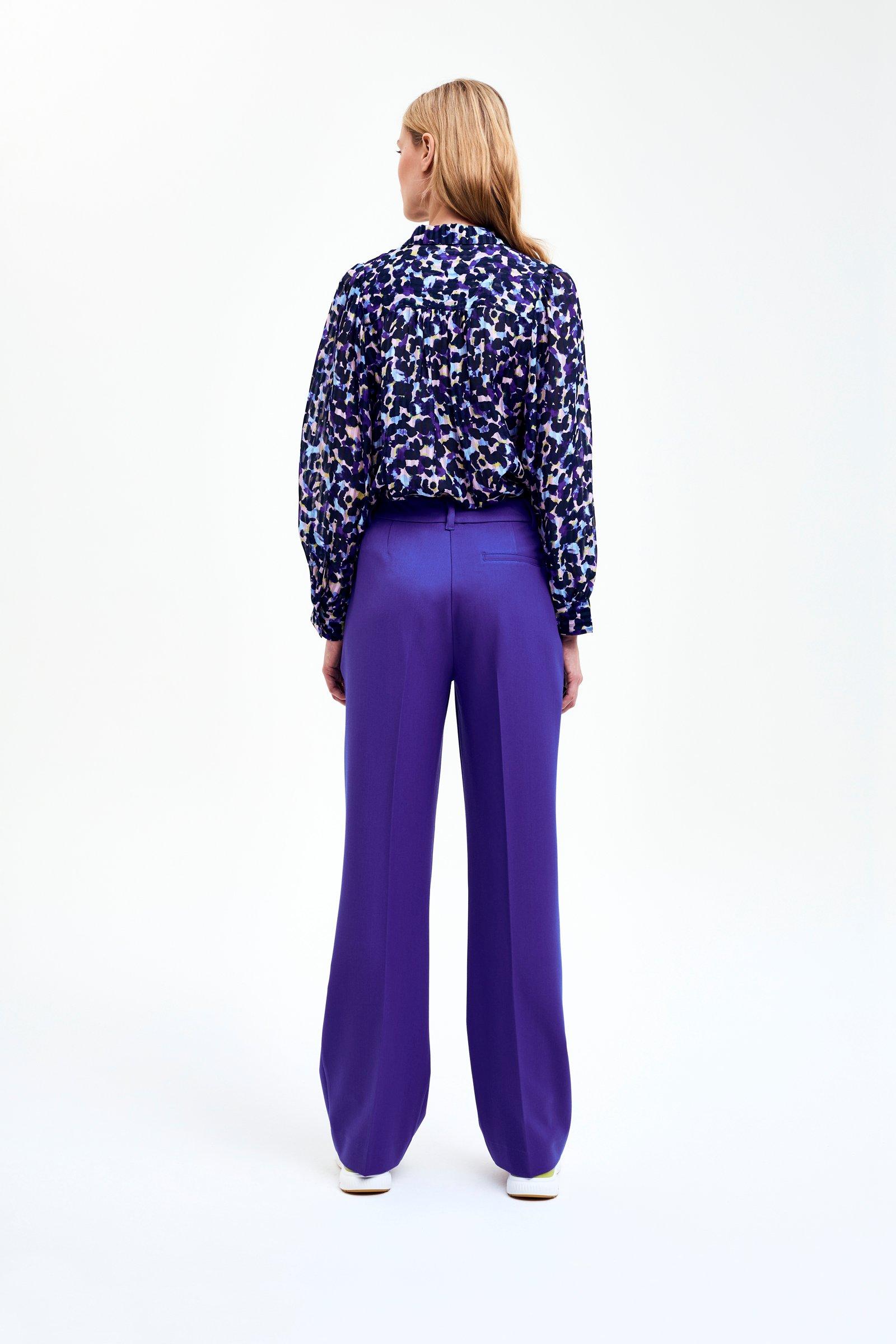 CKS - SHICKO - blouse korte mouwen - donkerblauw
