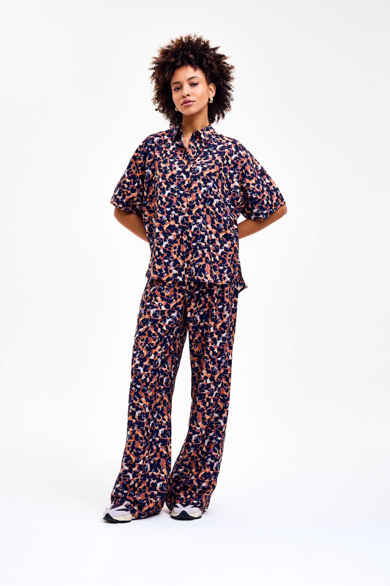 CKS - SELAH - blouse lange mouwen - bruin