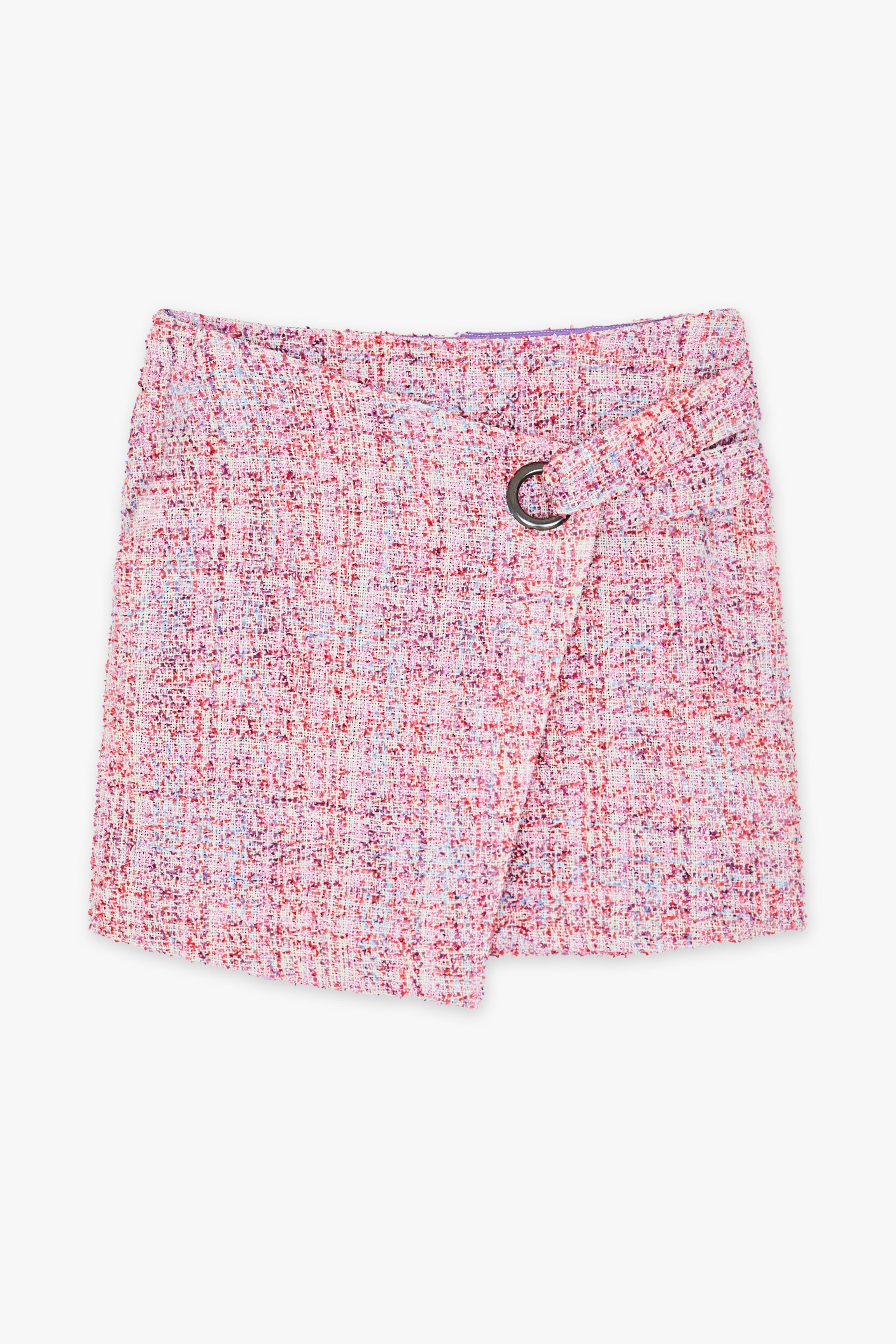 CKS - SKILLAMINI - jupe courte - rose