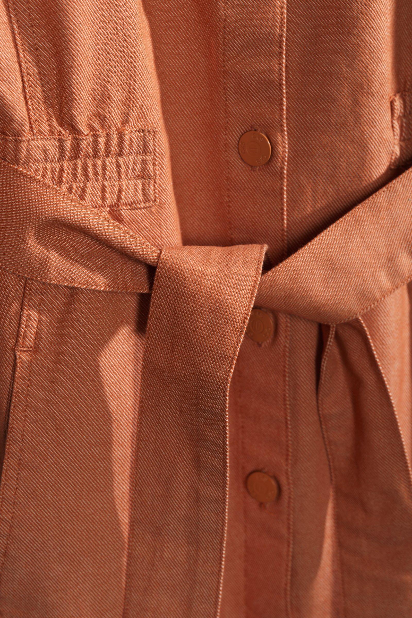CKS - IVORYS - midi dress - brown