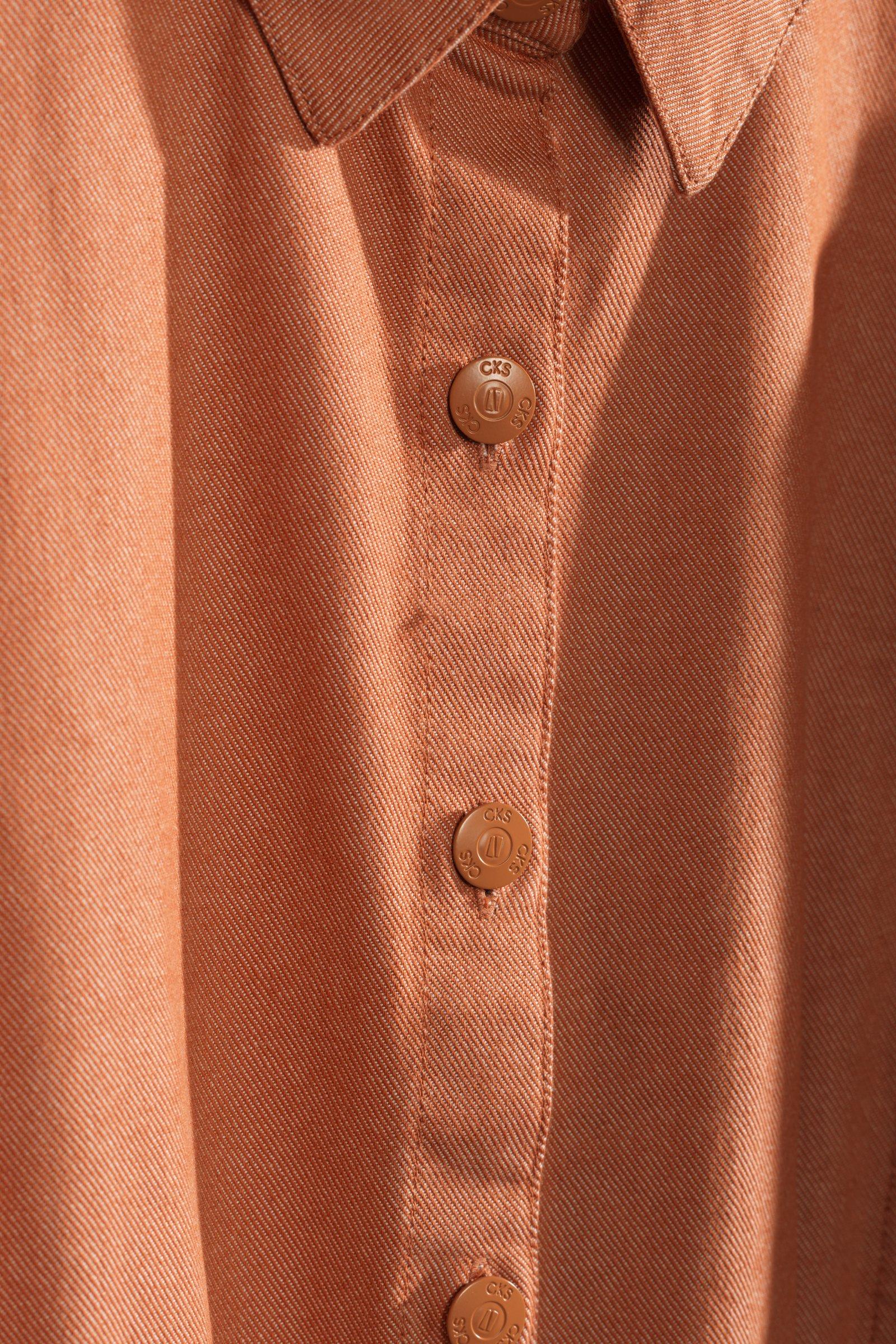 CKS - IVORYS - Midi-Kleid - Braun