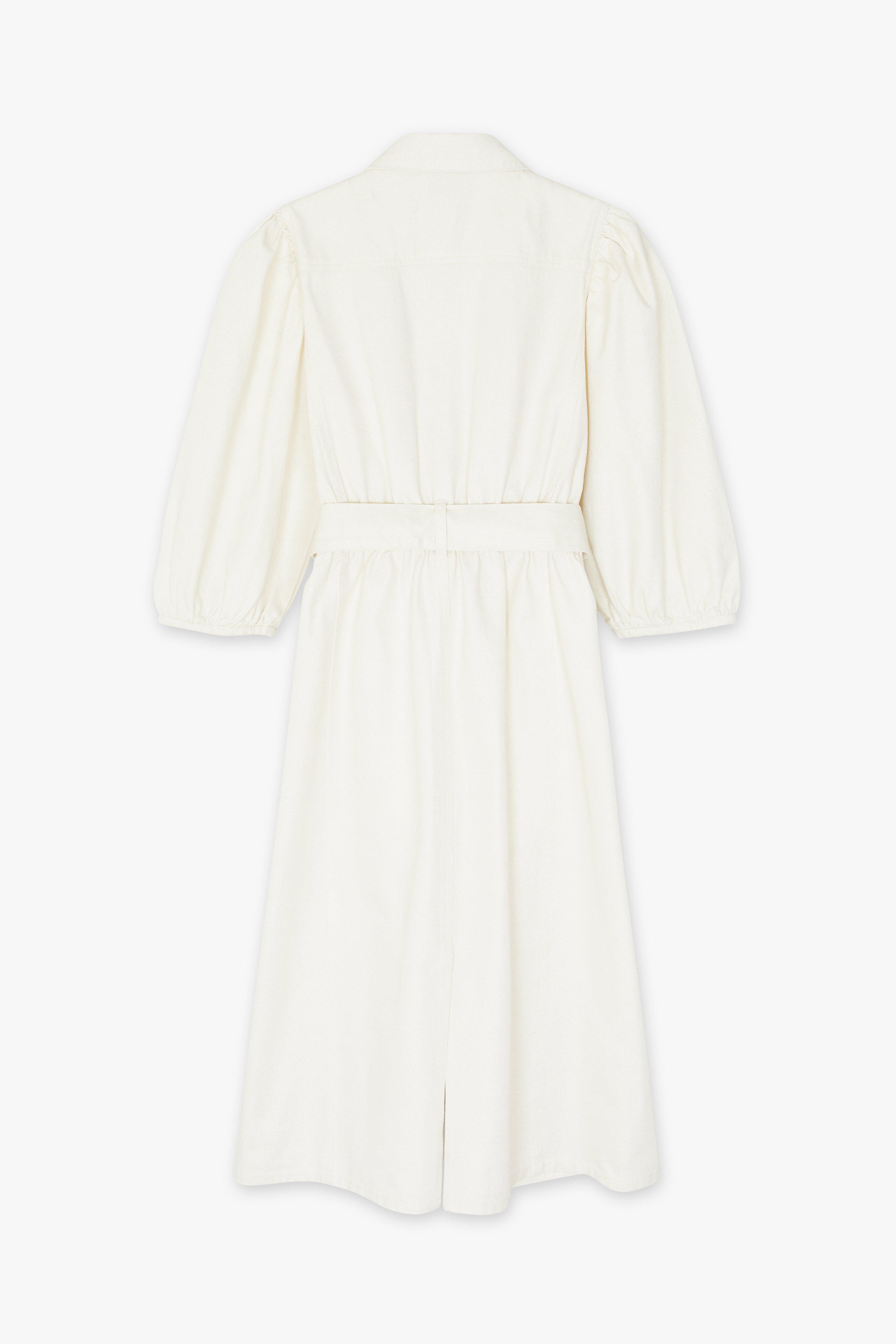 CKS - IVORYS - Midi-Kleid - Dunkelgelb