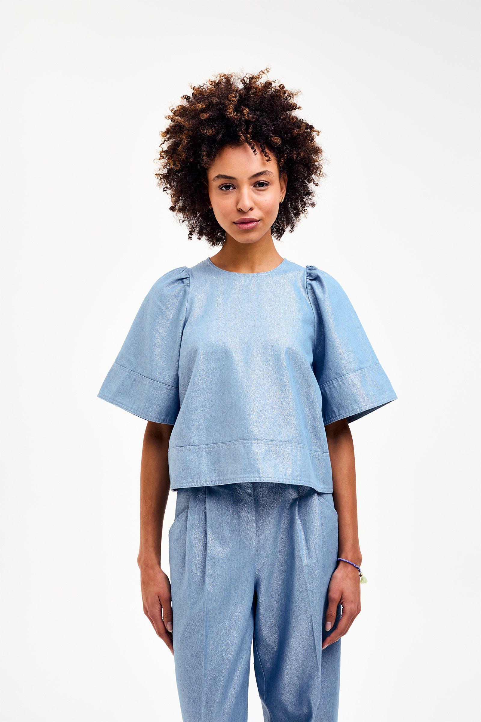 CKS - SENIM - blouse long sleeves - light blue