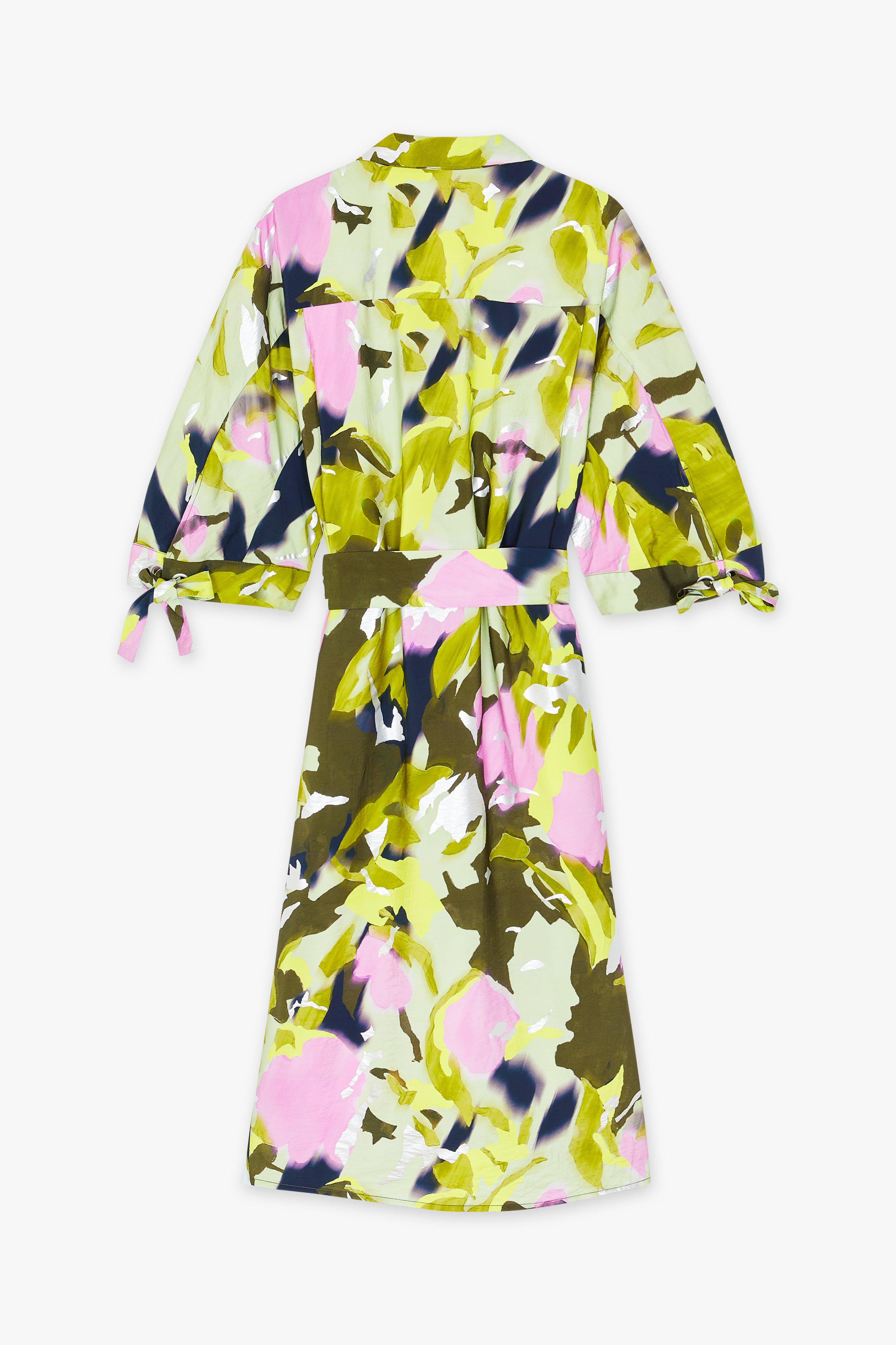 CKS - DIOXIDE - robe midi - khaki