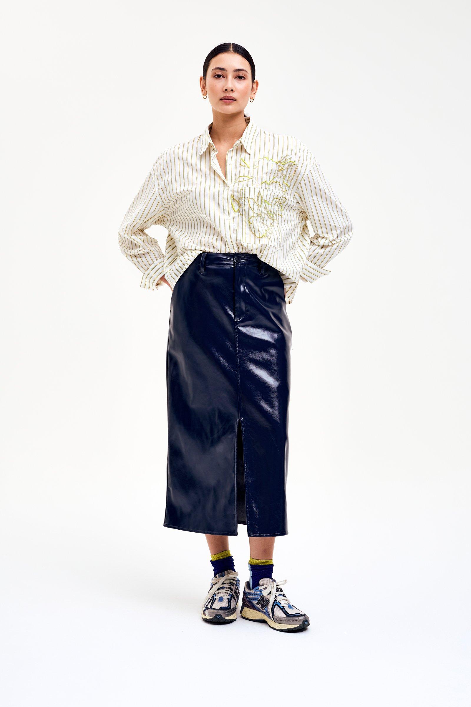 CKS - STANDING - blouse korte mouwen - lichtgroen