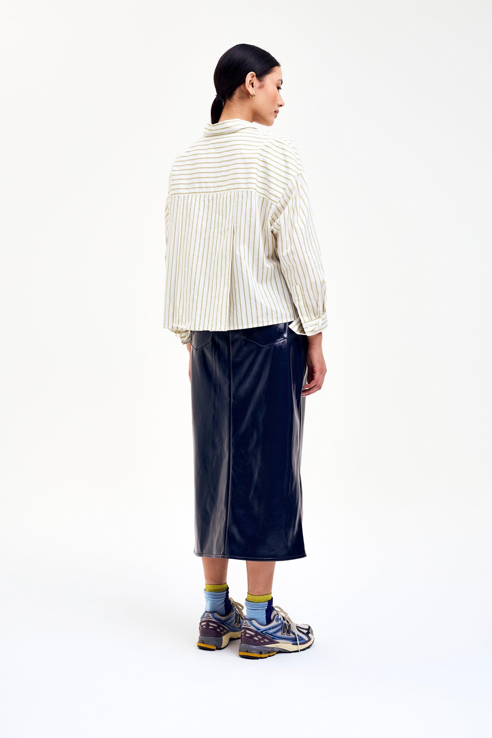 CKS - STANDING - Bluse Kurze Ärmel - Hellgrün