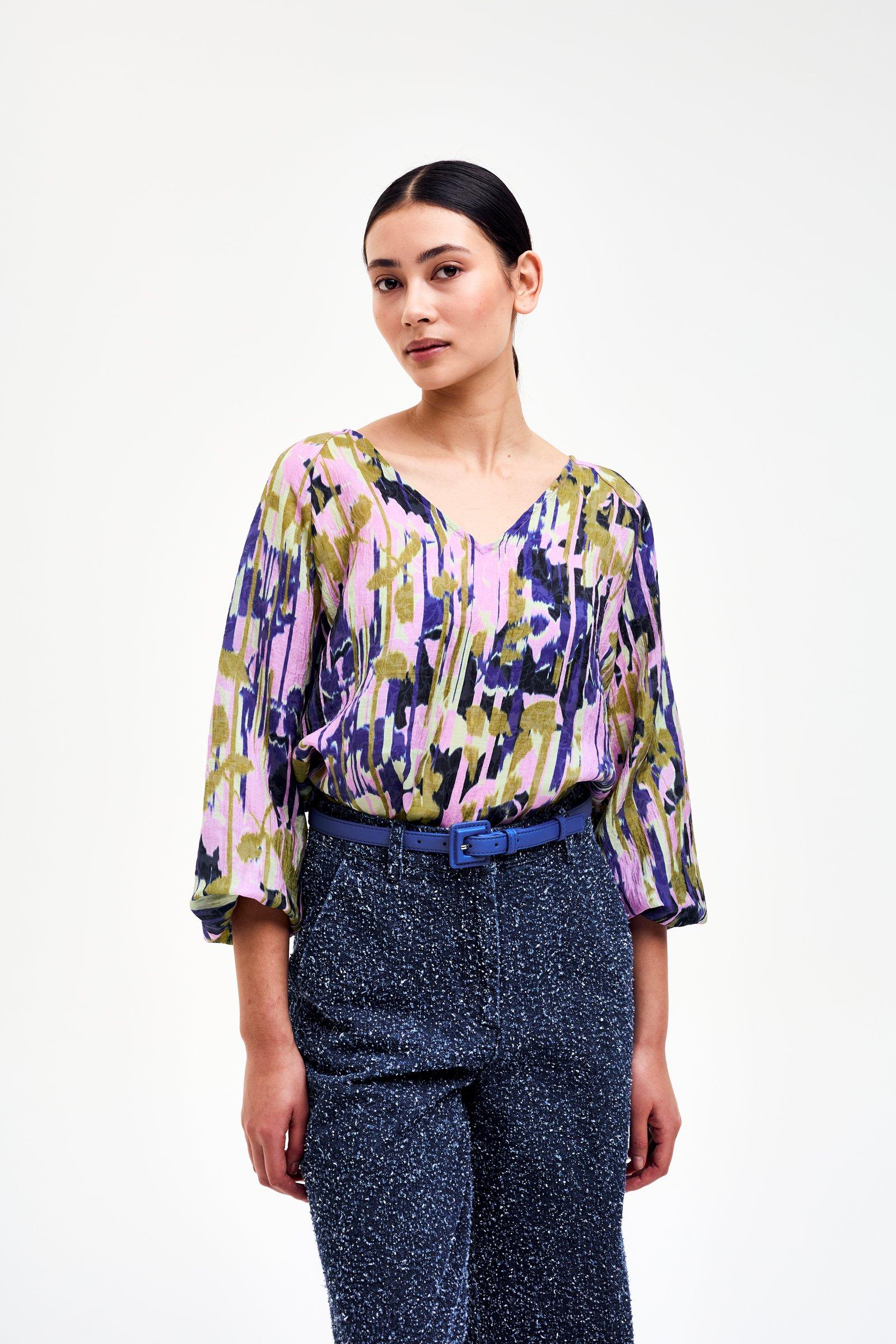 CKS - SVEANA - blouse lange mouwen - lichtroze