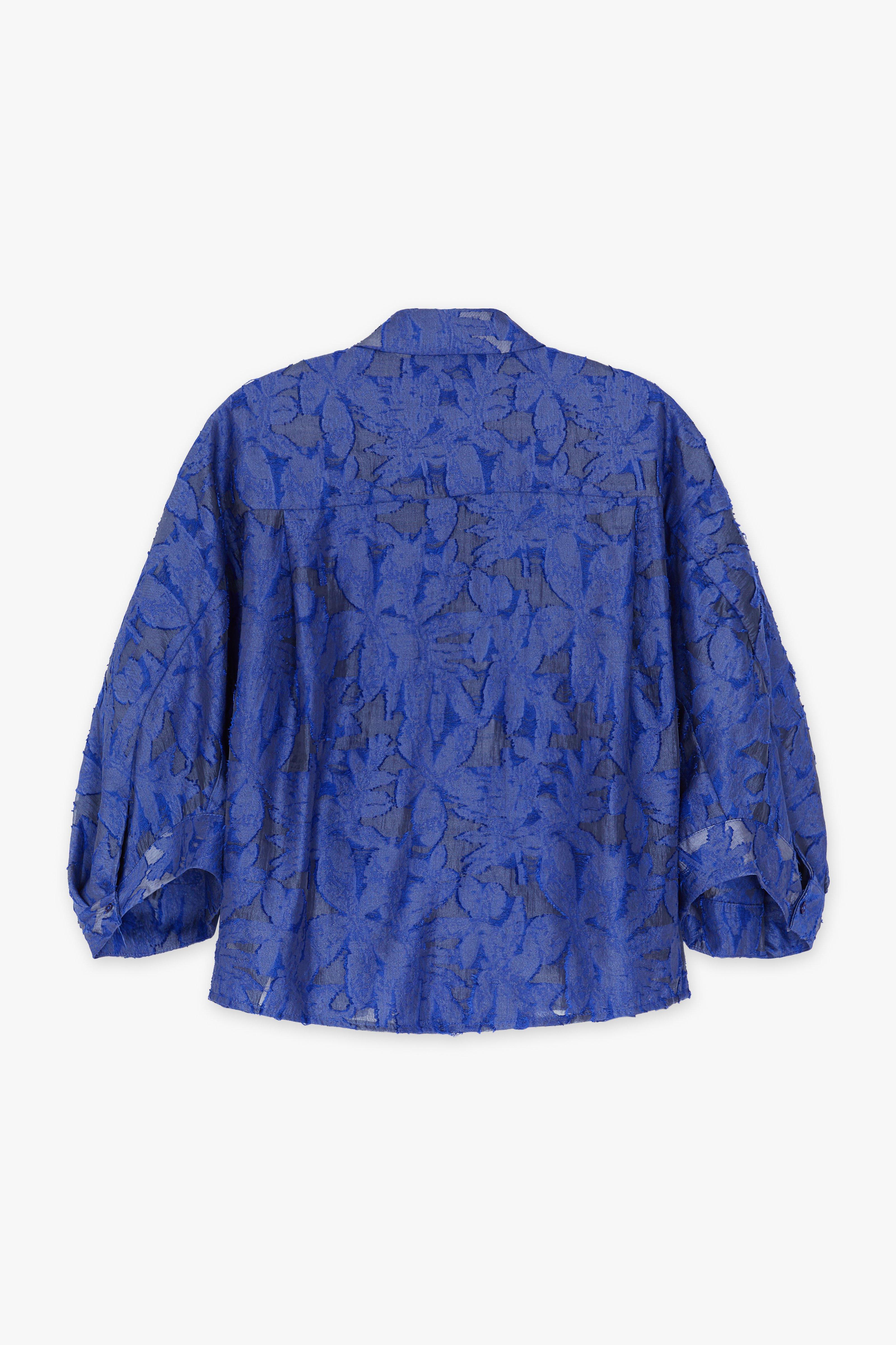 CKS - SALTY - blouse lange mouwen - donkerblauw