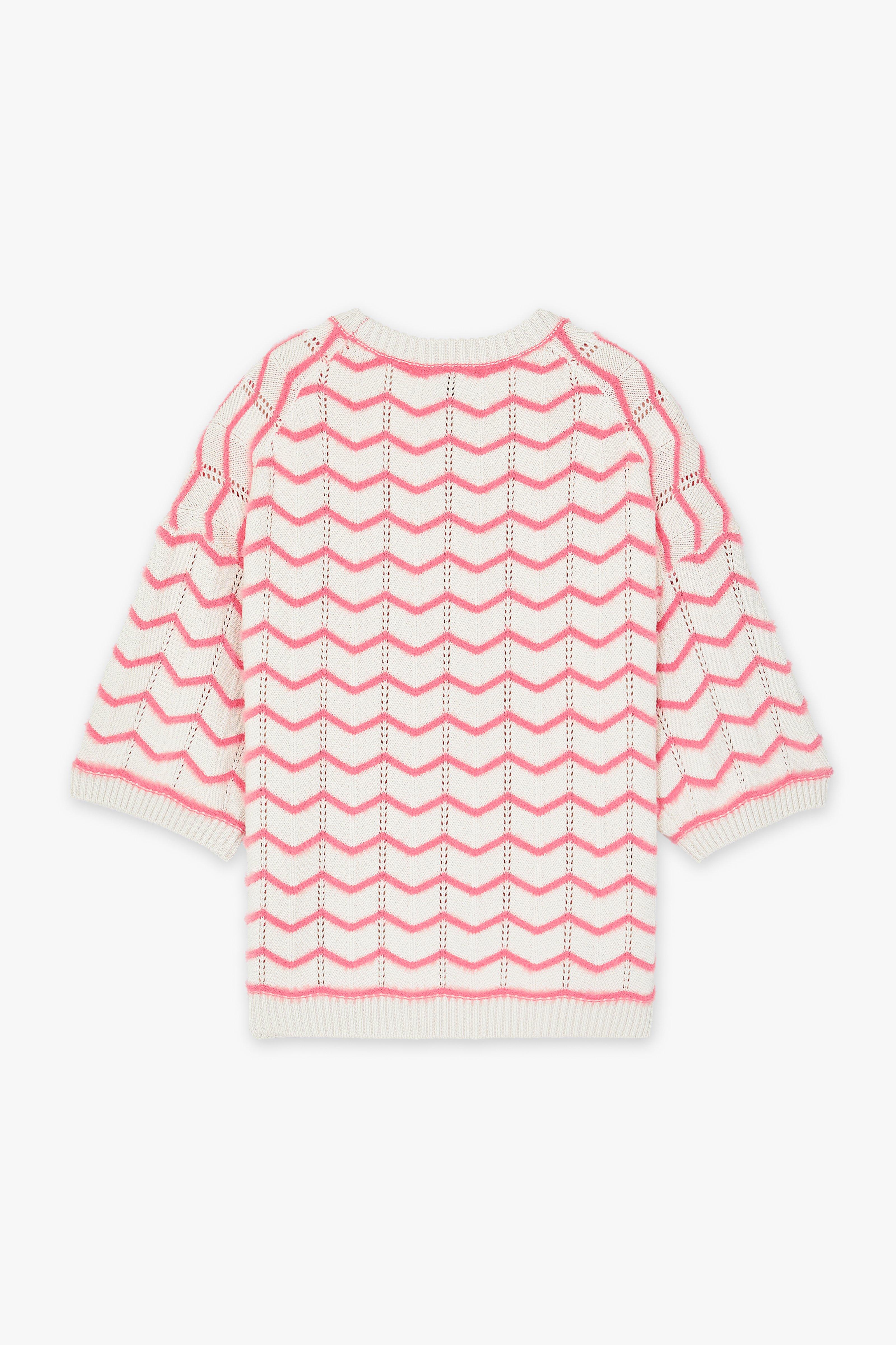 CKS - PENFOLD - gebreide top - lichtbeige