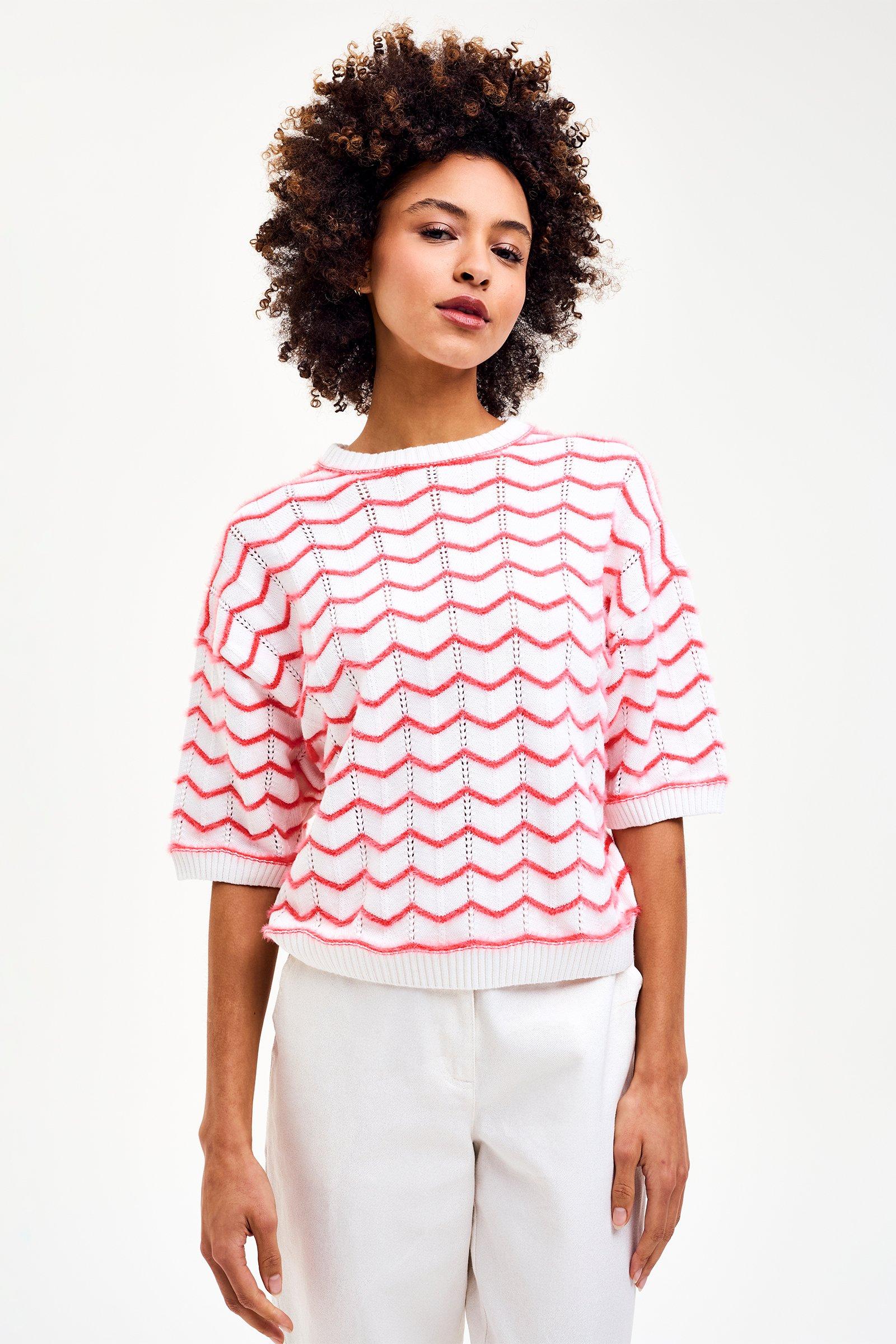 CKS - PENFOLD - gebreide top - lichtbeige