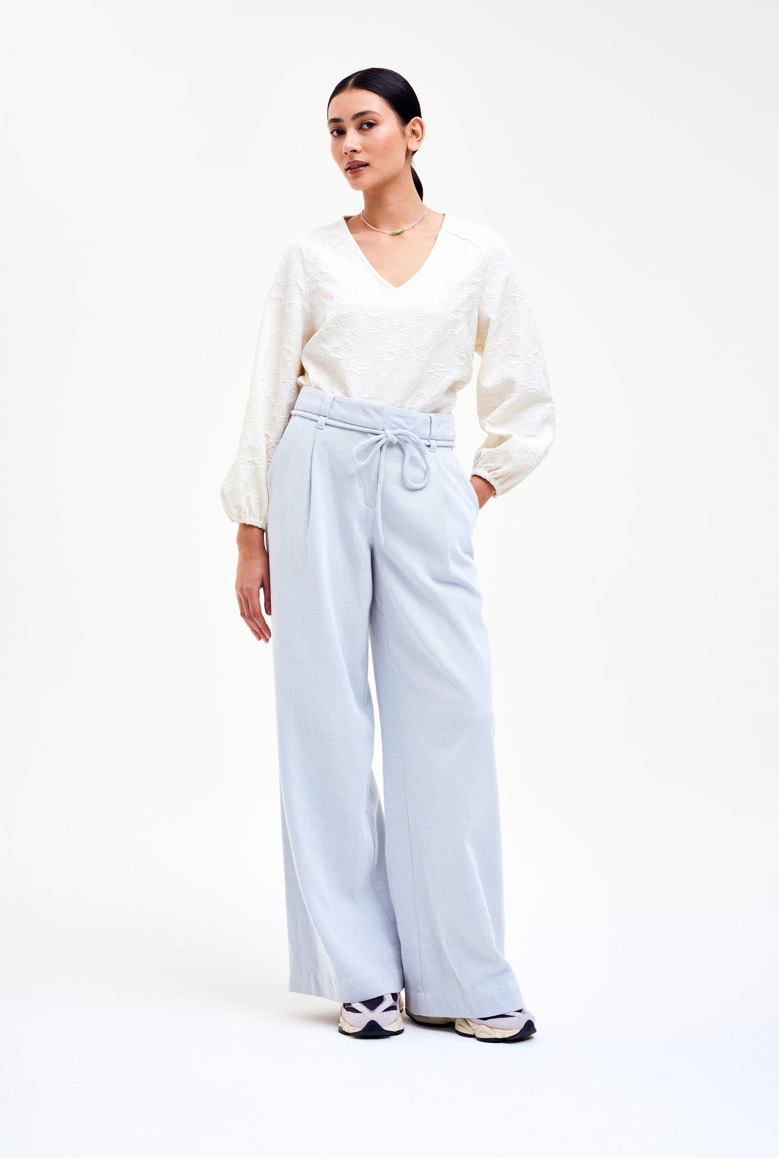 CKS - SVEANA - Bluse Lange Ärmel - Hellbeige