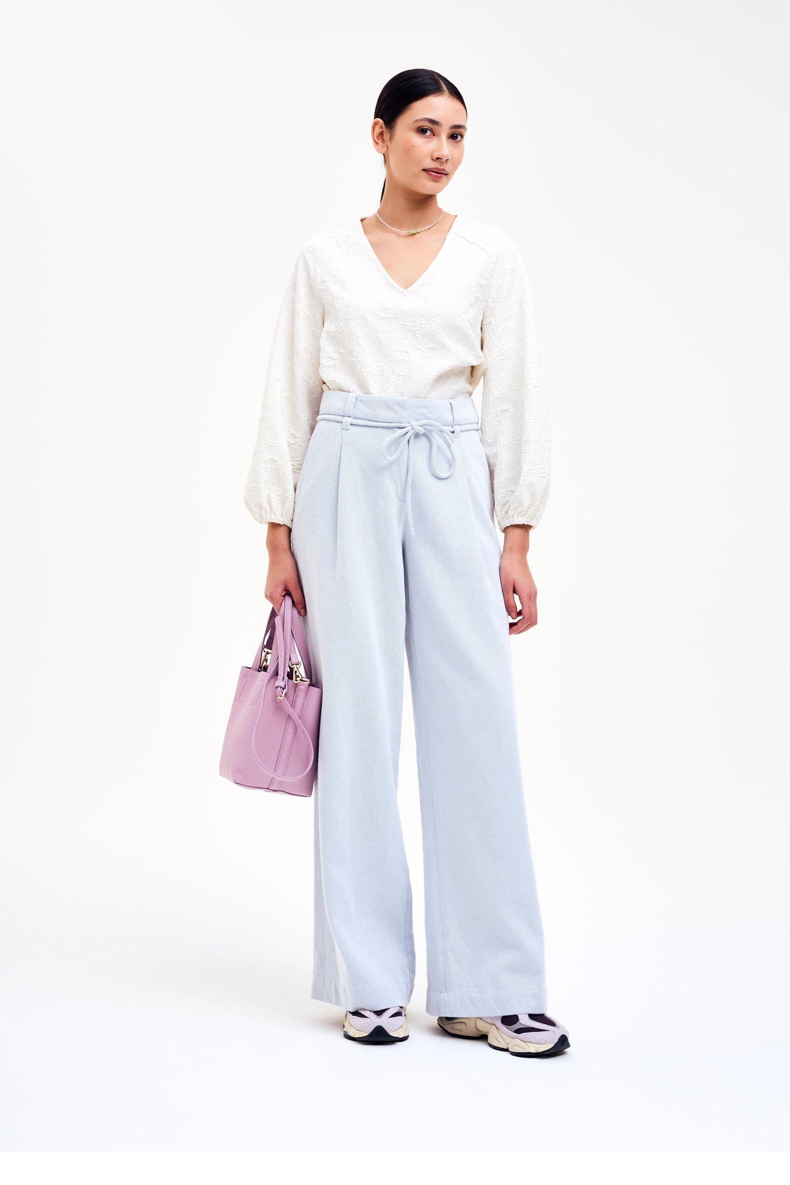 CKS - SVEANA - Bluse Lange Ärmel - Hellbeige