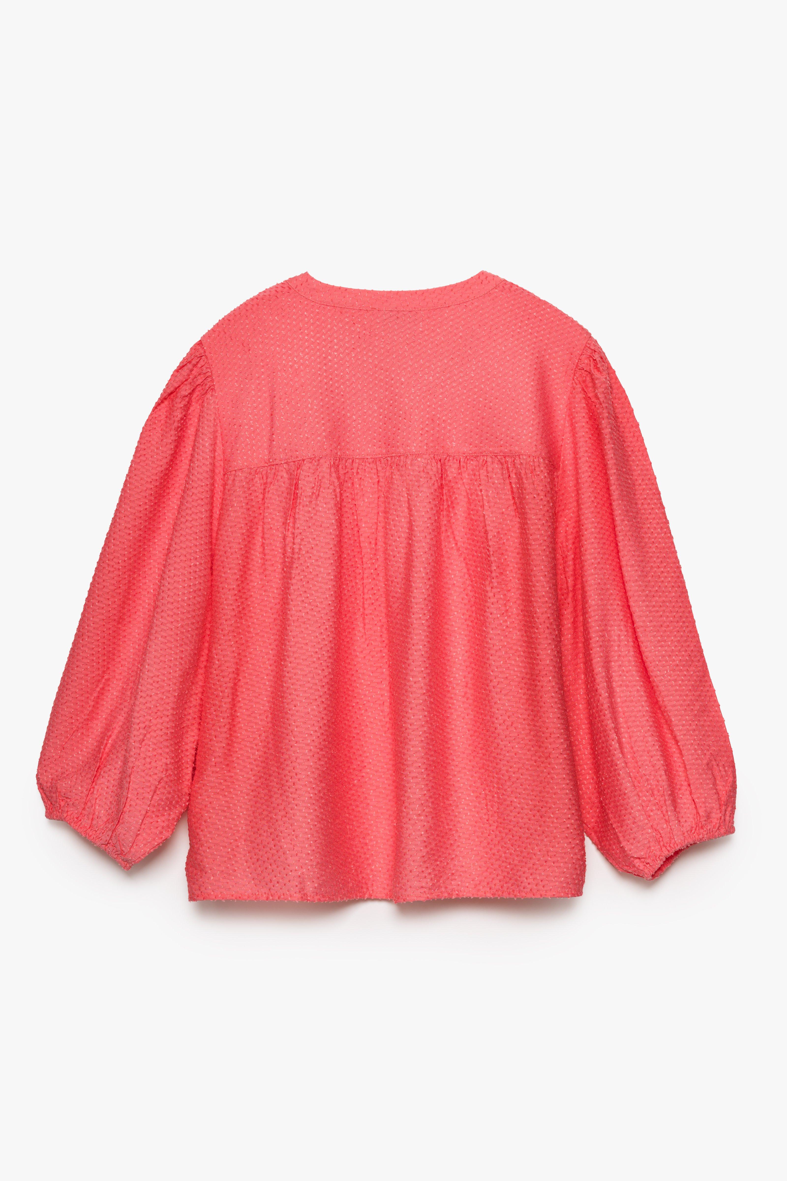 CKS - WILDA - Bluse Kurze Ärmel - Hellrosa