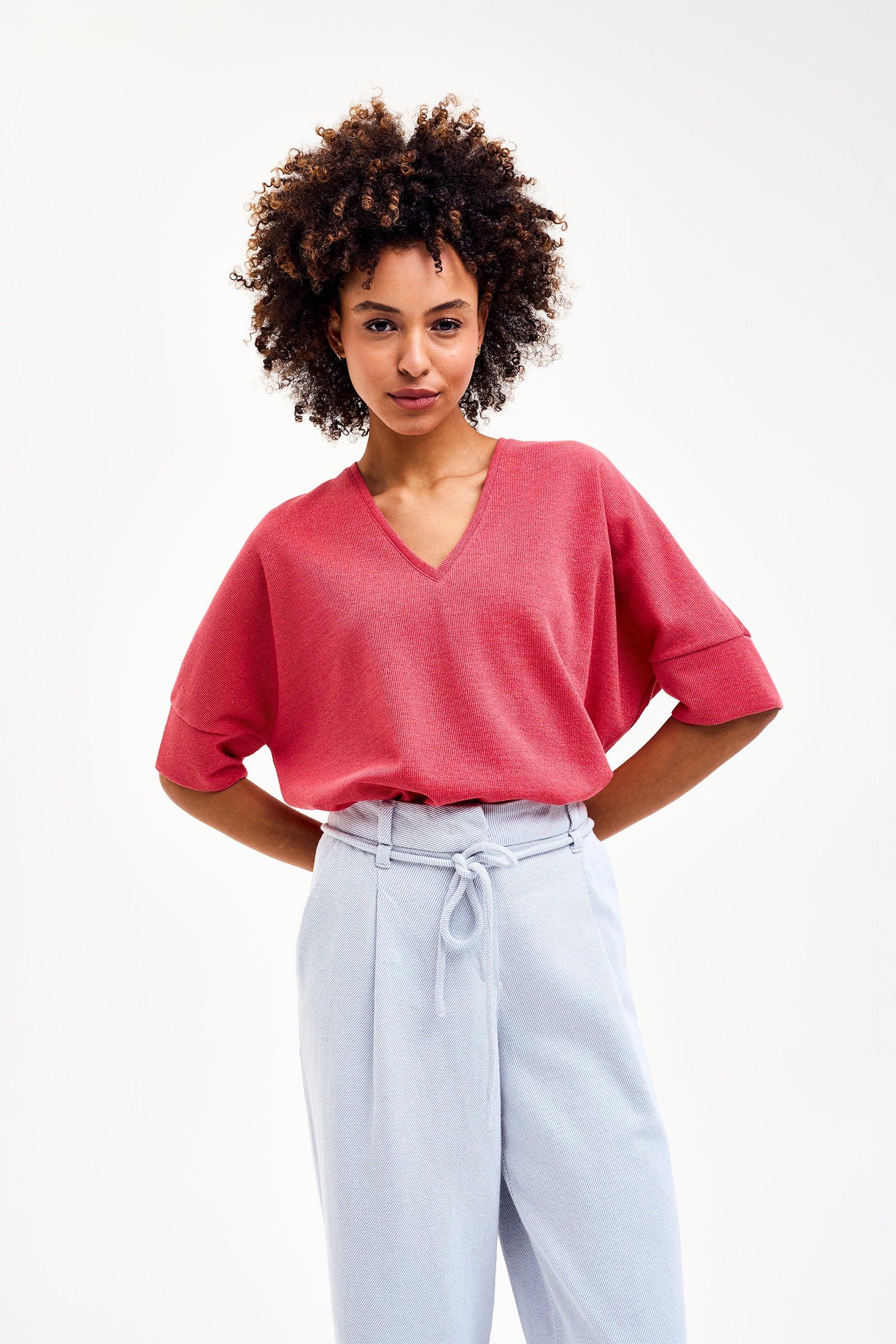 CKS - ELDODEEP - t-shirt short sleeves - bright pink