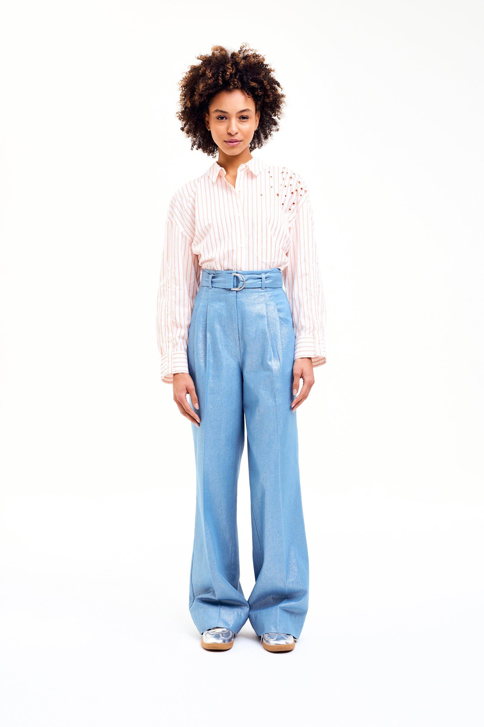 CKS - SISSY - blouse lange mouwen - feloranje