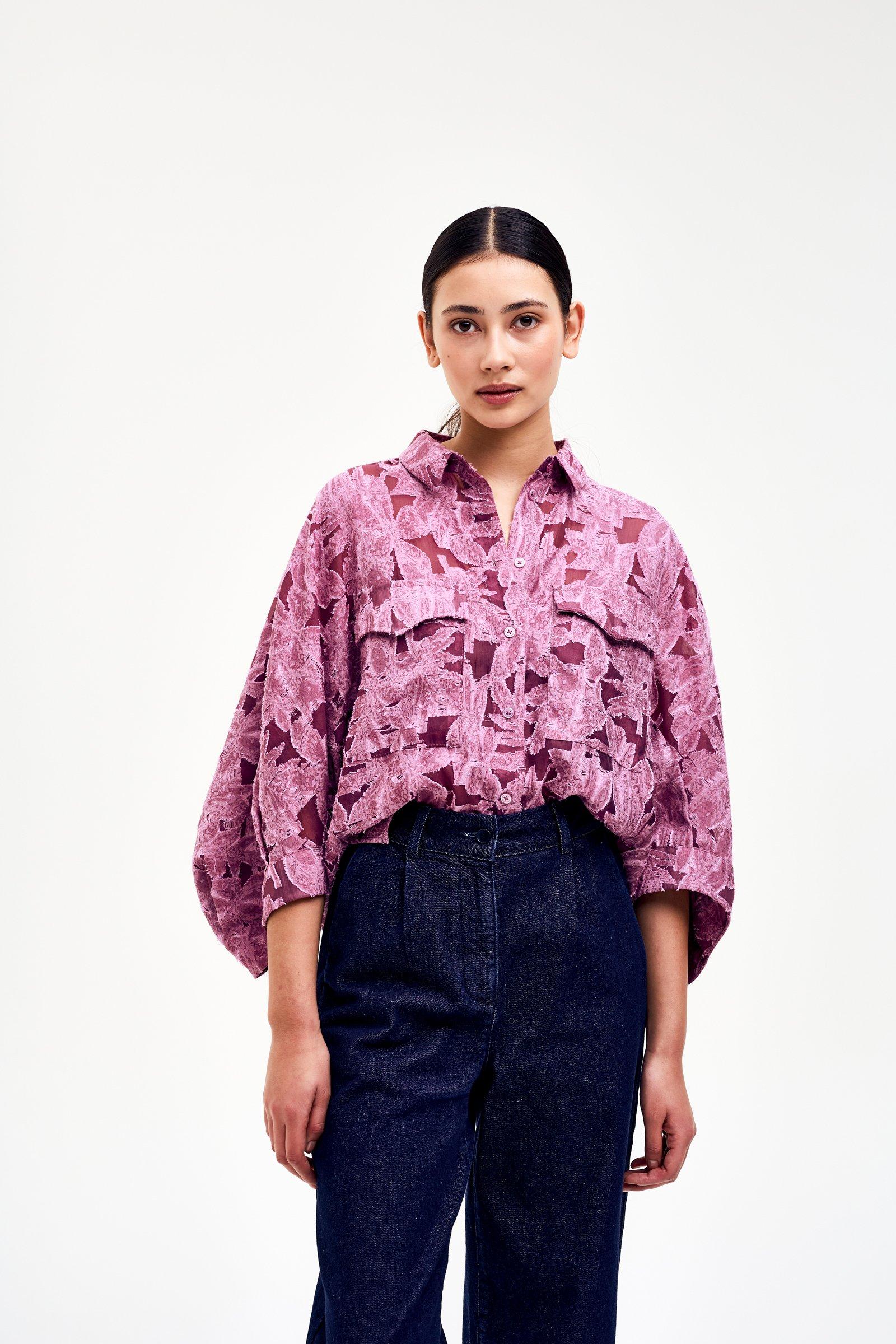 CKS - SALTY - blouse korte mouwen - lichtroze