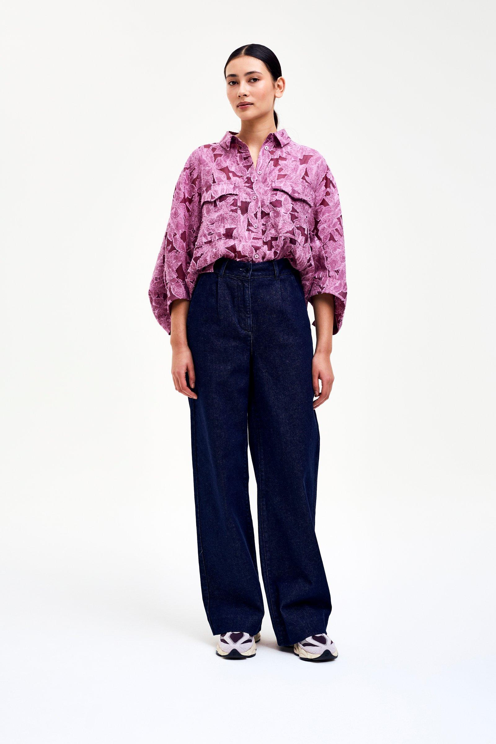 CKS - SALTY - blouse lange mouwen - lichtroze