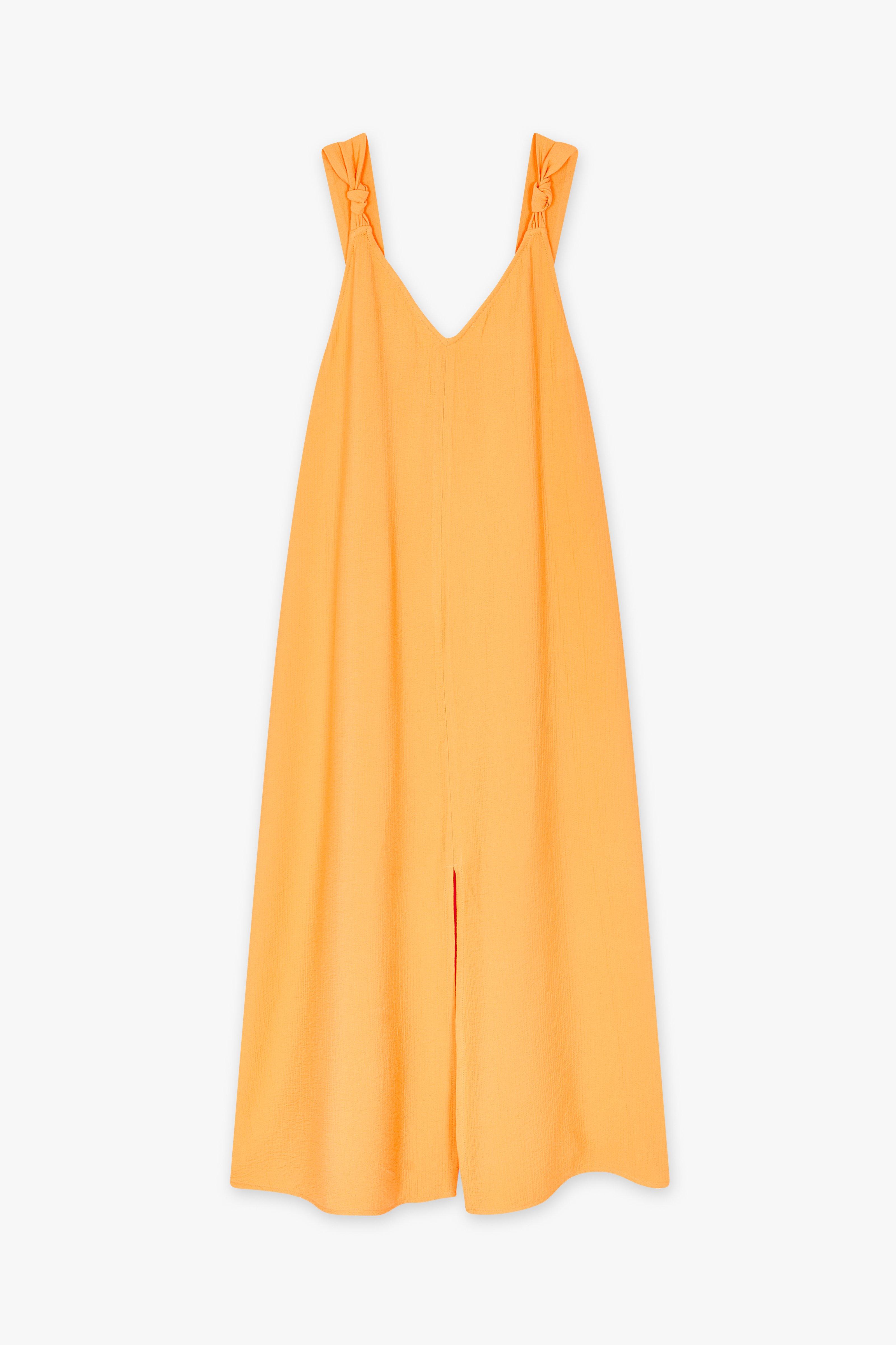 CKS - DAHLIA - Midi-Kleid - Hellorange