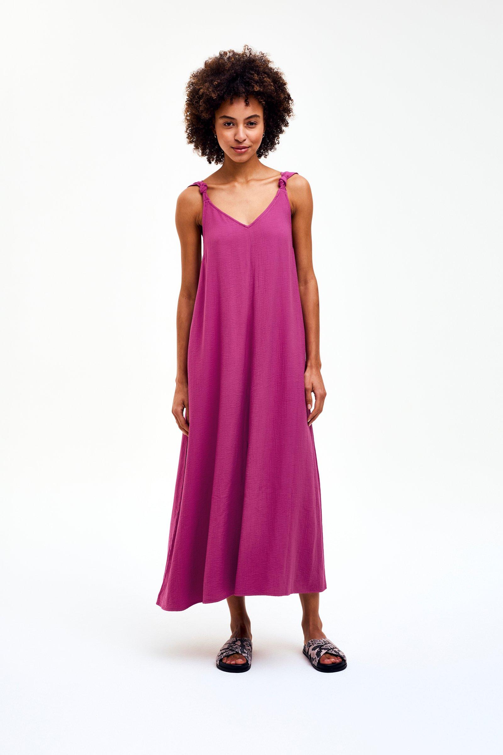 CKS - DAHLIA - midi jurk - paars