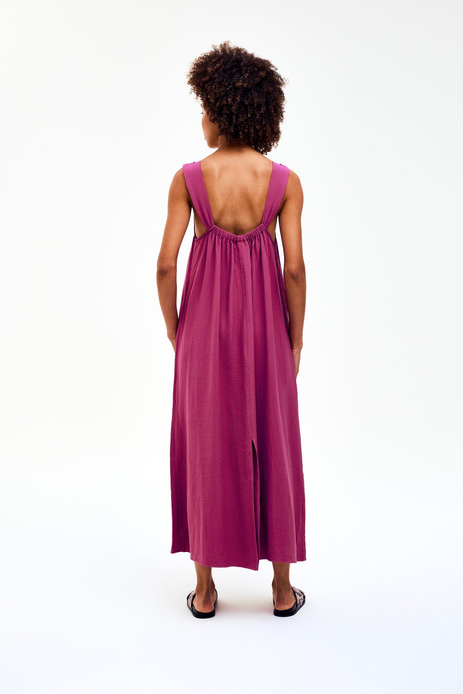 CKS - DAHLIA - midi jurk - paars