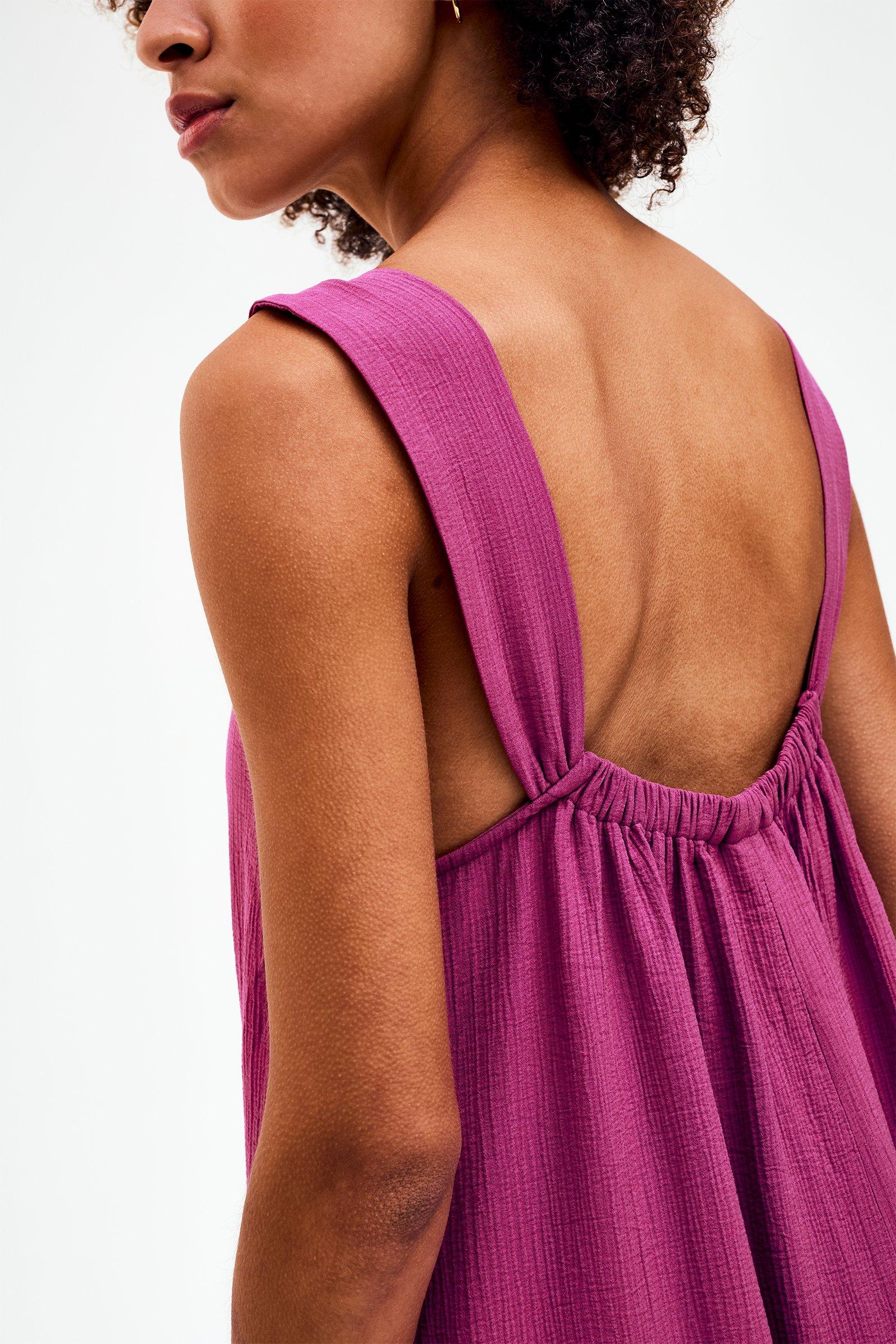 CKS - DAHLIA - midi jurk - paars