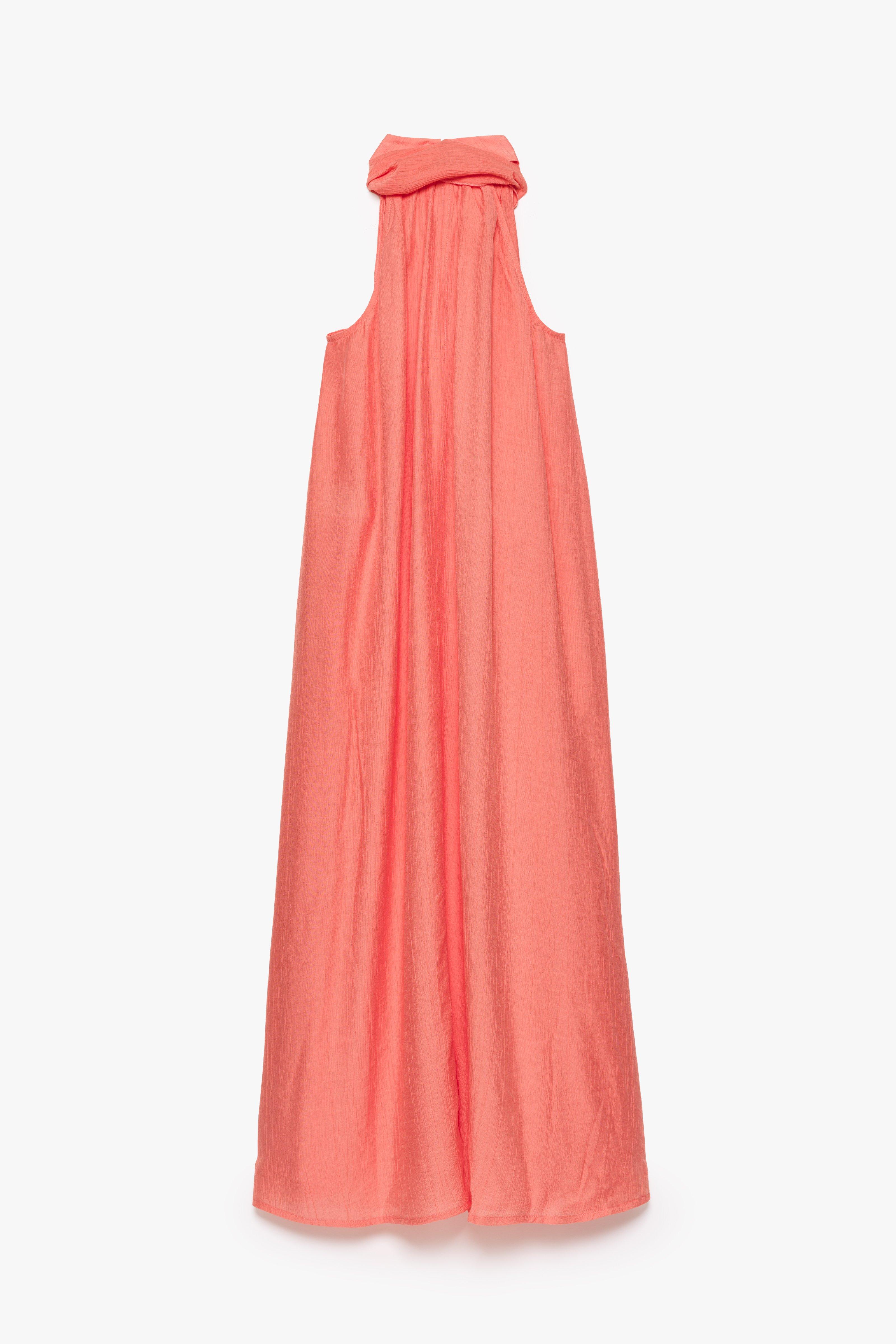 CKS - DALTER - robe longue - orange vif