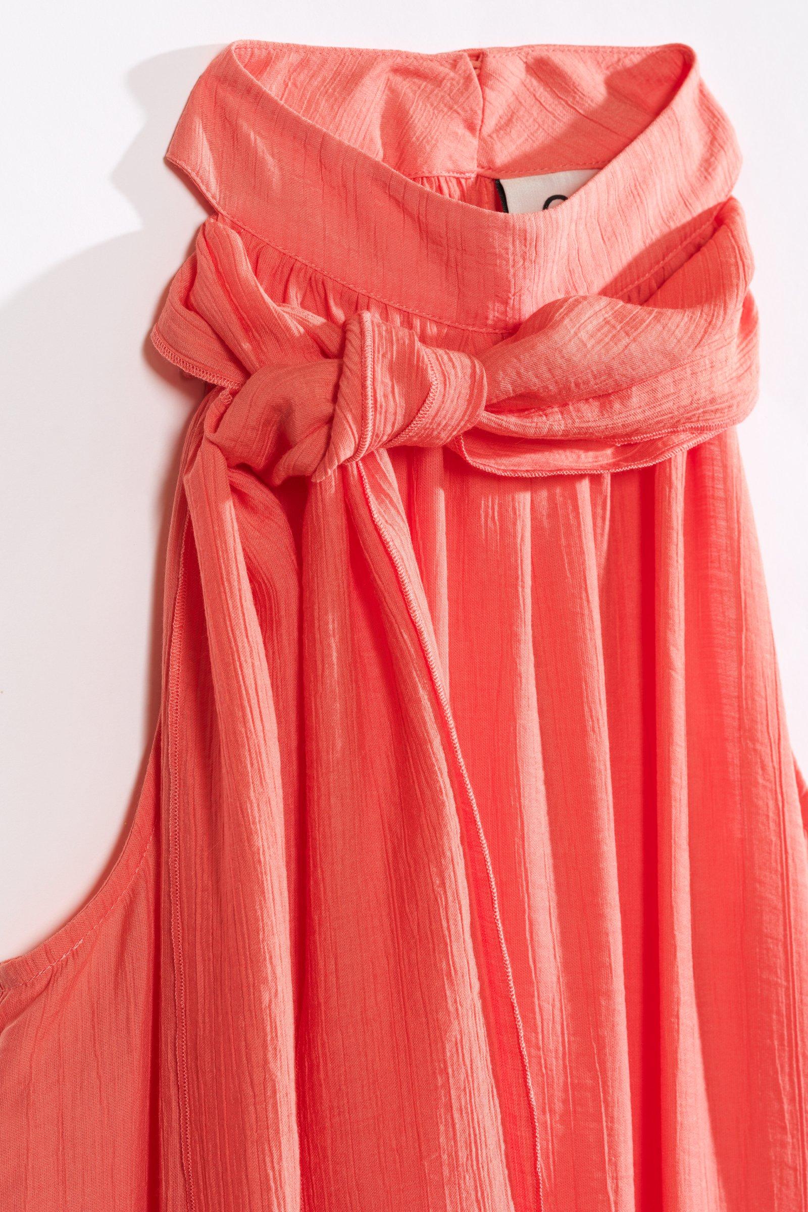 CKS - DALTER - robe longue - orange vif