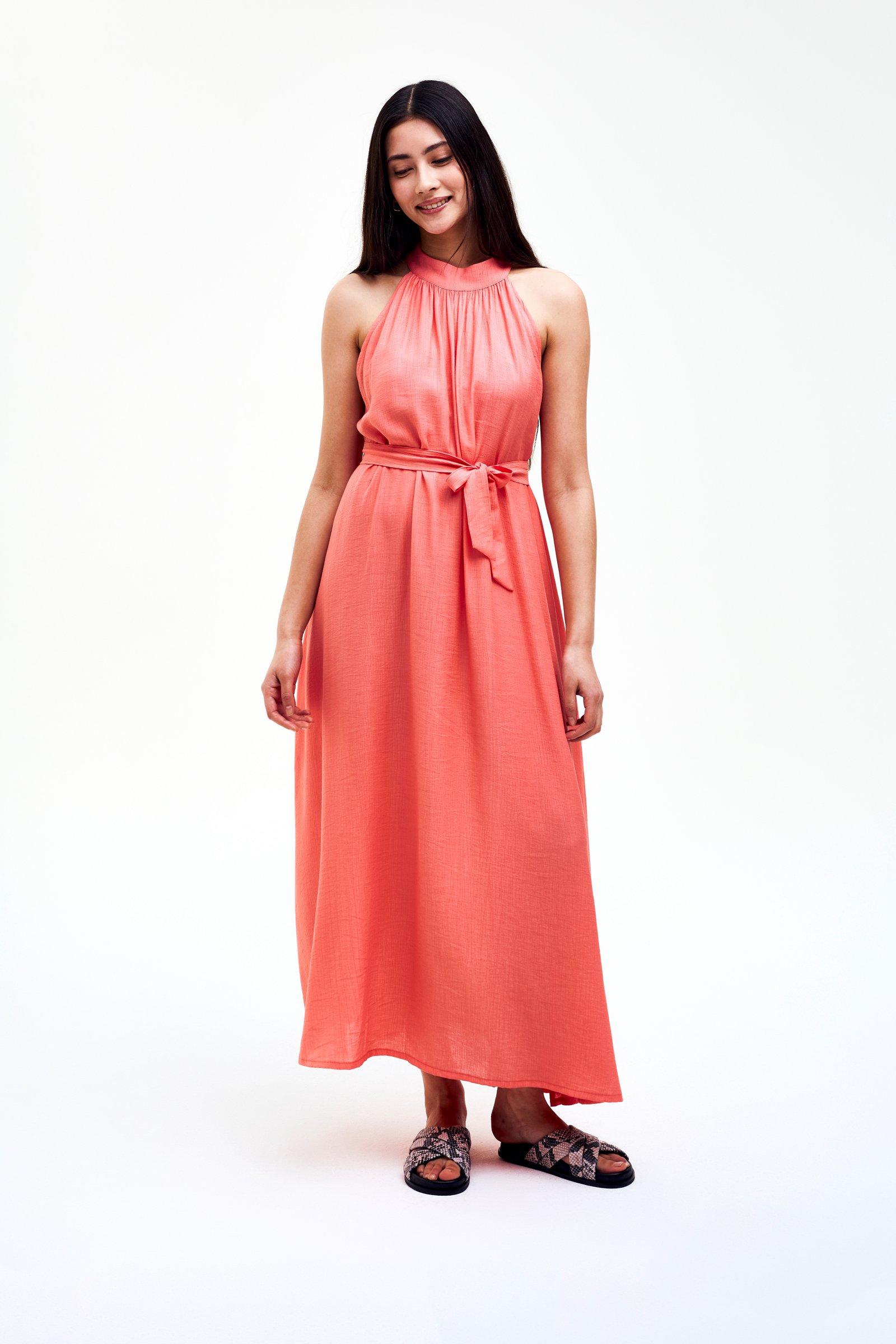 CKS - DALTER - Langes Kleid - Hellorange
