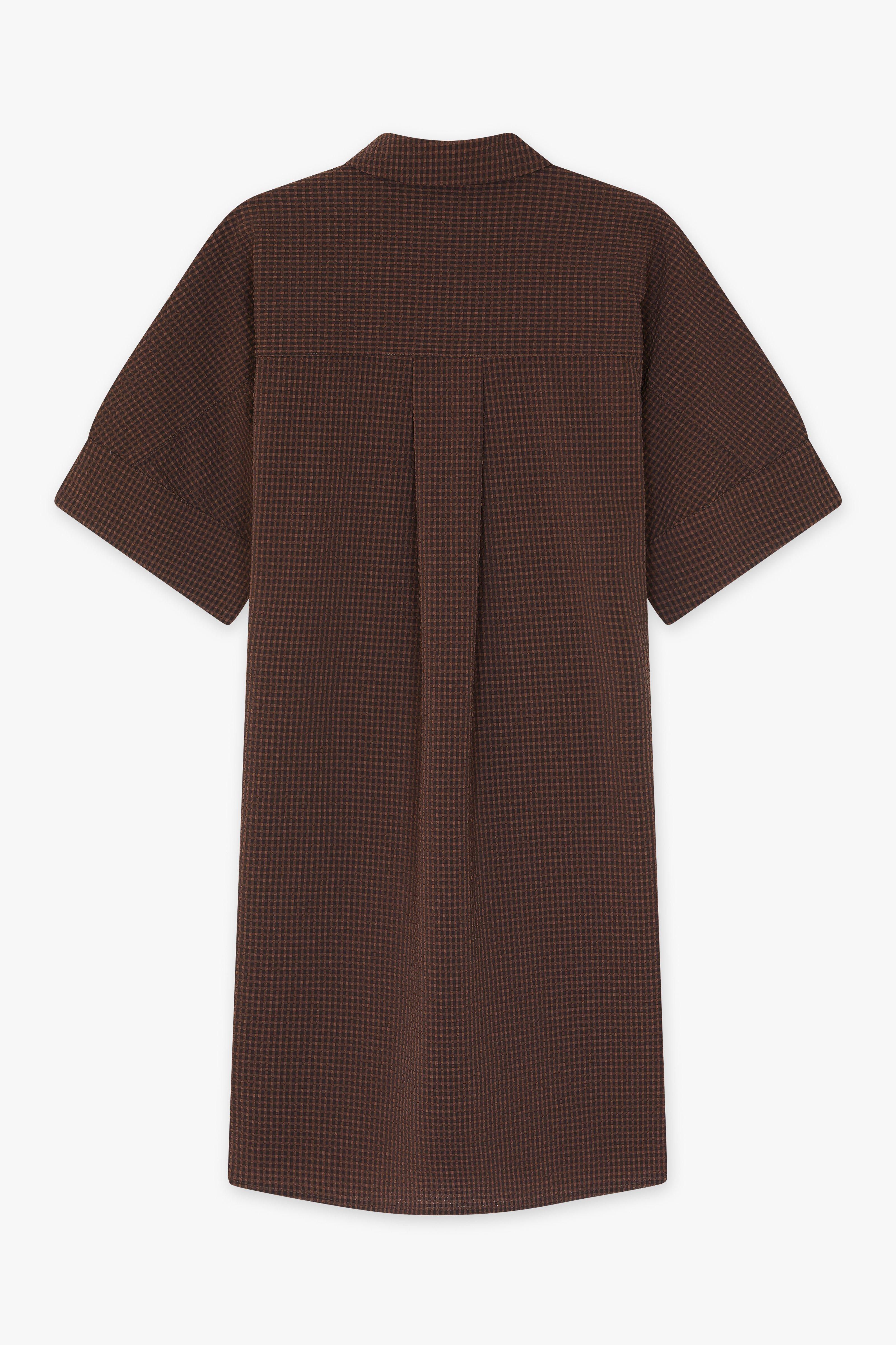 CKS - DAWSON - Kurzes Kleid - Dunkelbraun